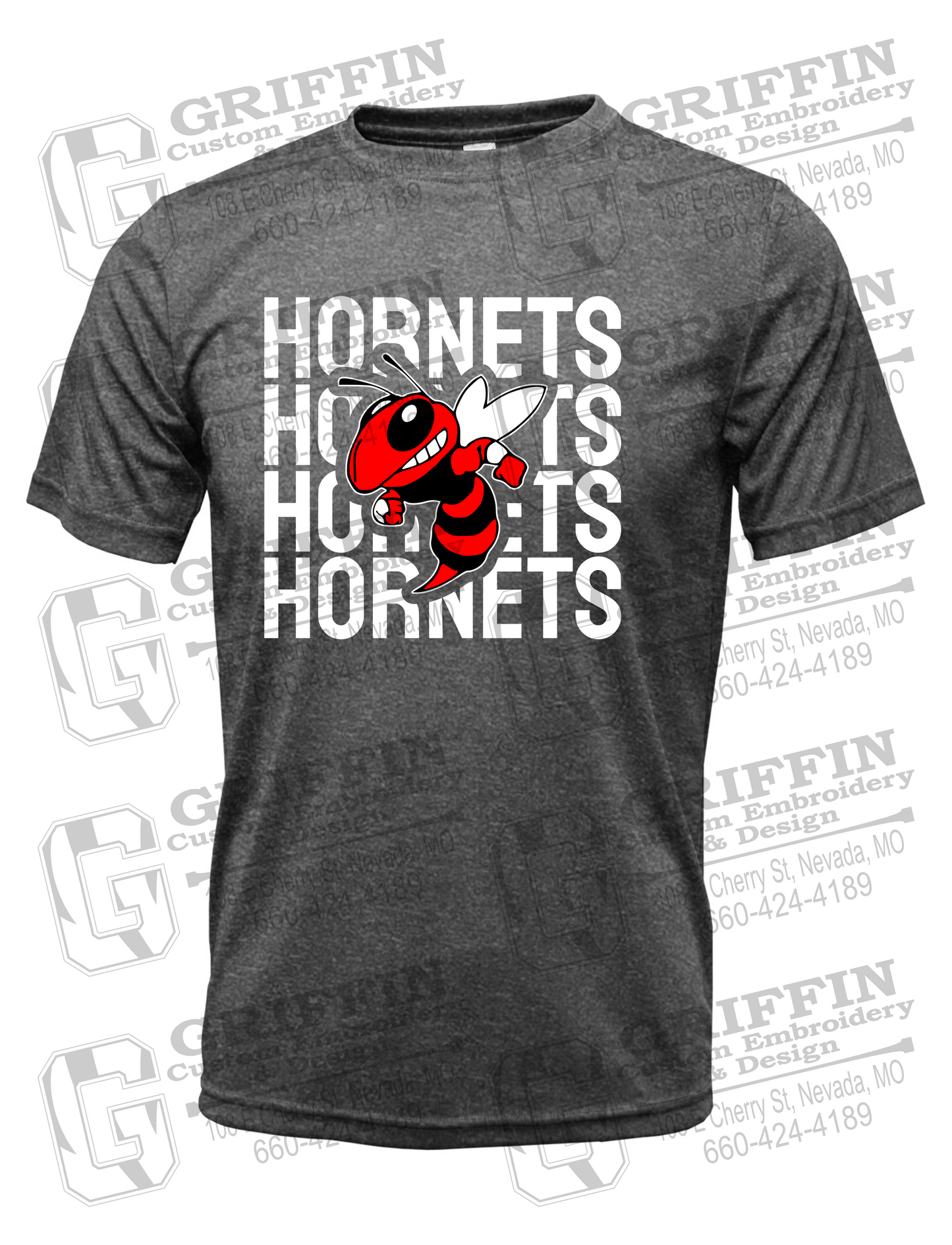 Dry-Fit Short Sleeve T-Shirt - Hume Hornets 24-C