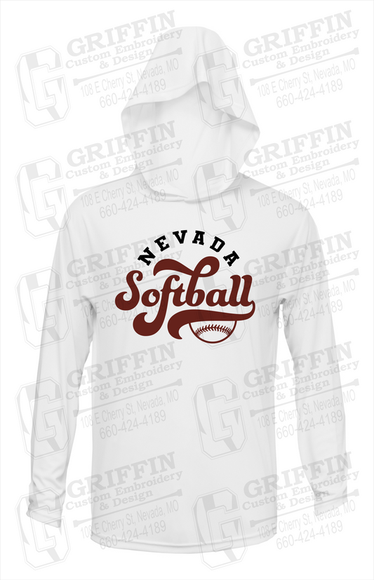 Dry-Fit T-Shirt Hoodie - Softball - Nevada Tigers 24-D