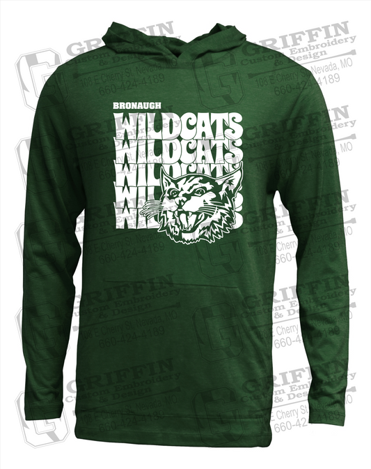 Bronaugh Wildcats 24-D T-Shirt Hoodie