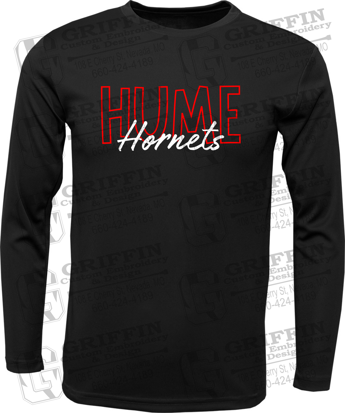 Dry-Fit Long Sleeve T-Shirt - Hume Hornets 24-E