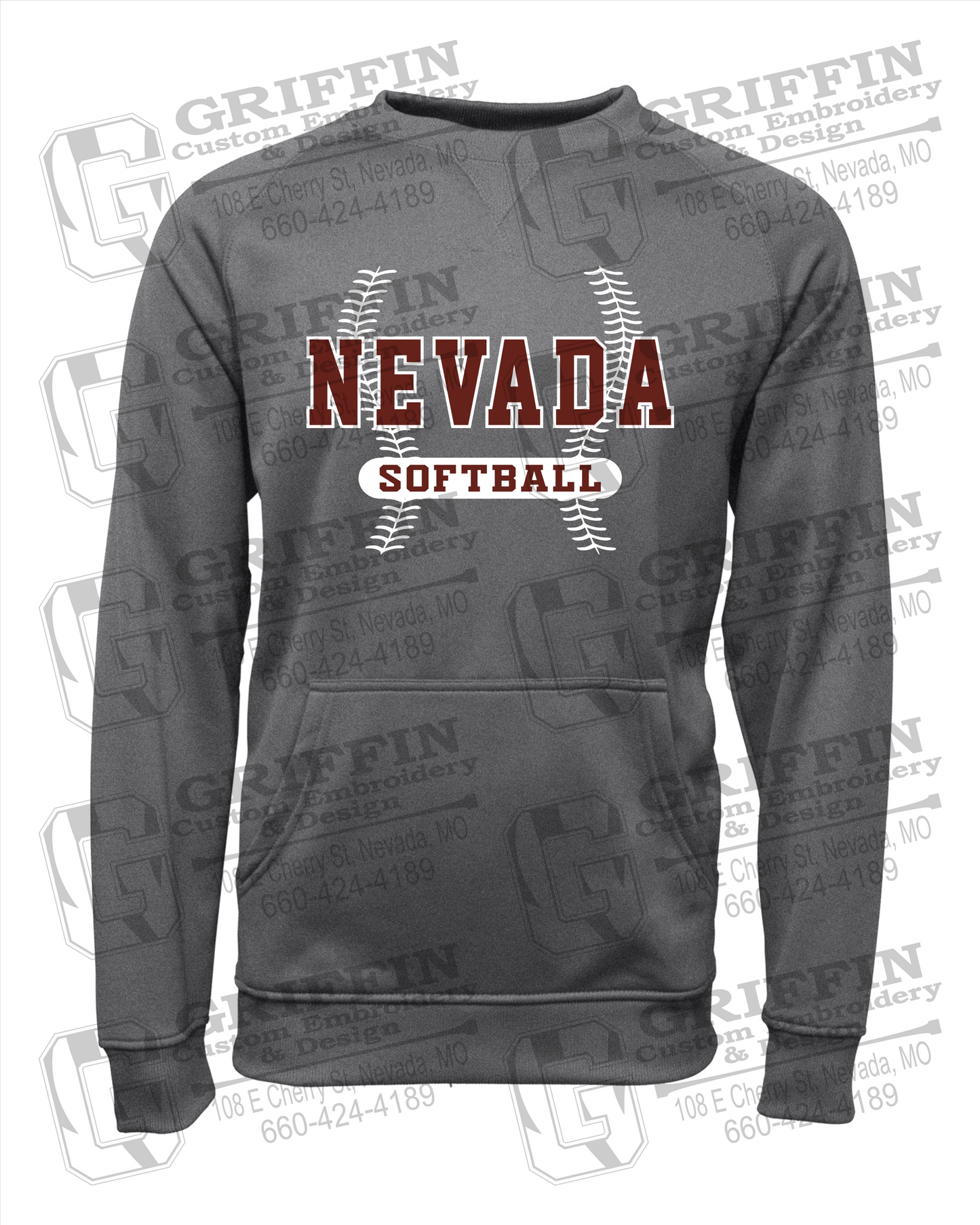 Nevada Tigers 24-E Sweatshirt - Softball