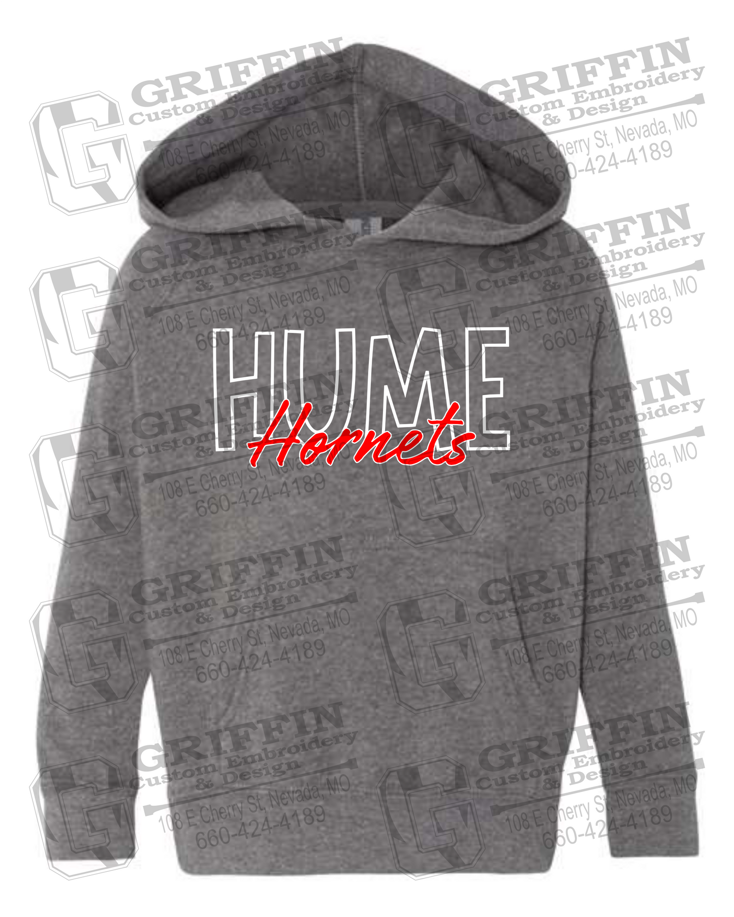 Toddler Hoodie - Hume Hornets 24-E