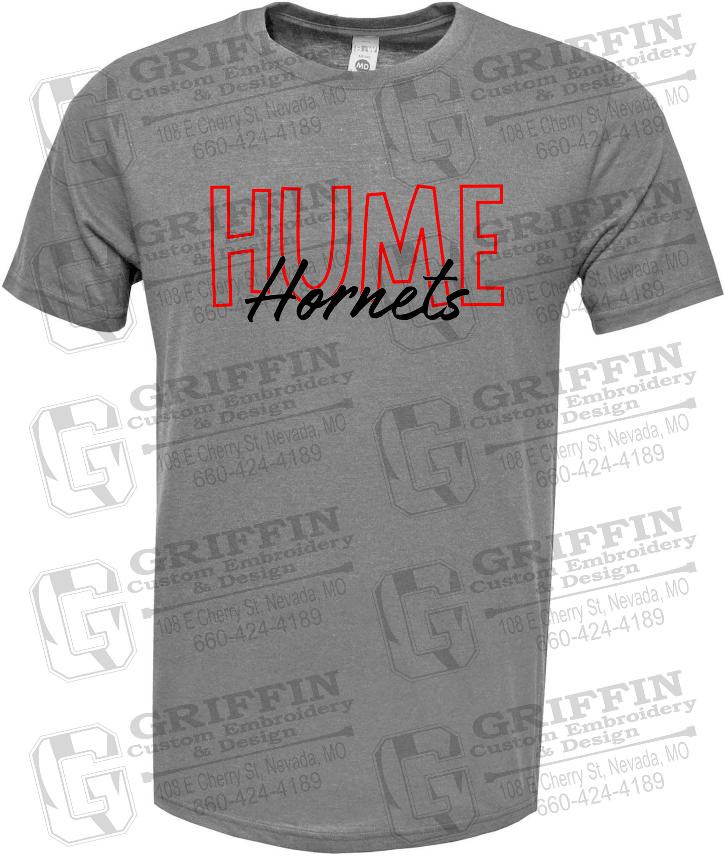 Soft-Tek Short Sleeve T-Shirt - Hume Hornets 24-E