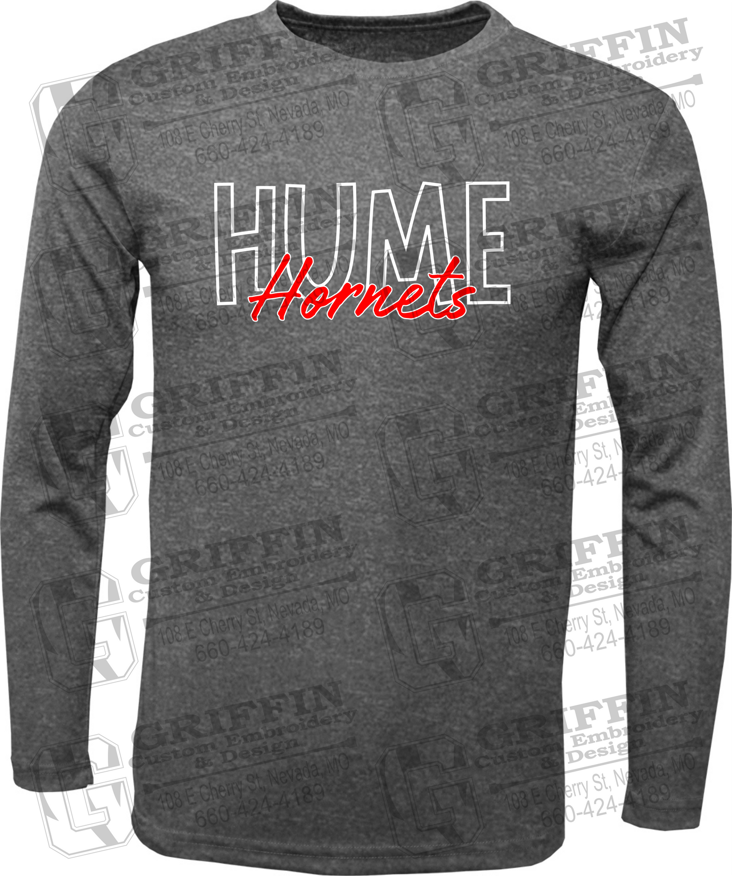 Dry-Fit Long Sleeve T-Shirt - Hume Hornets 24-E