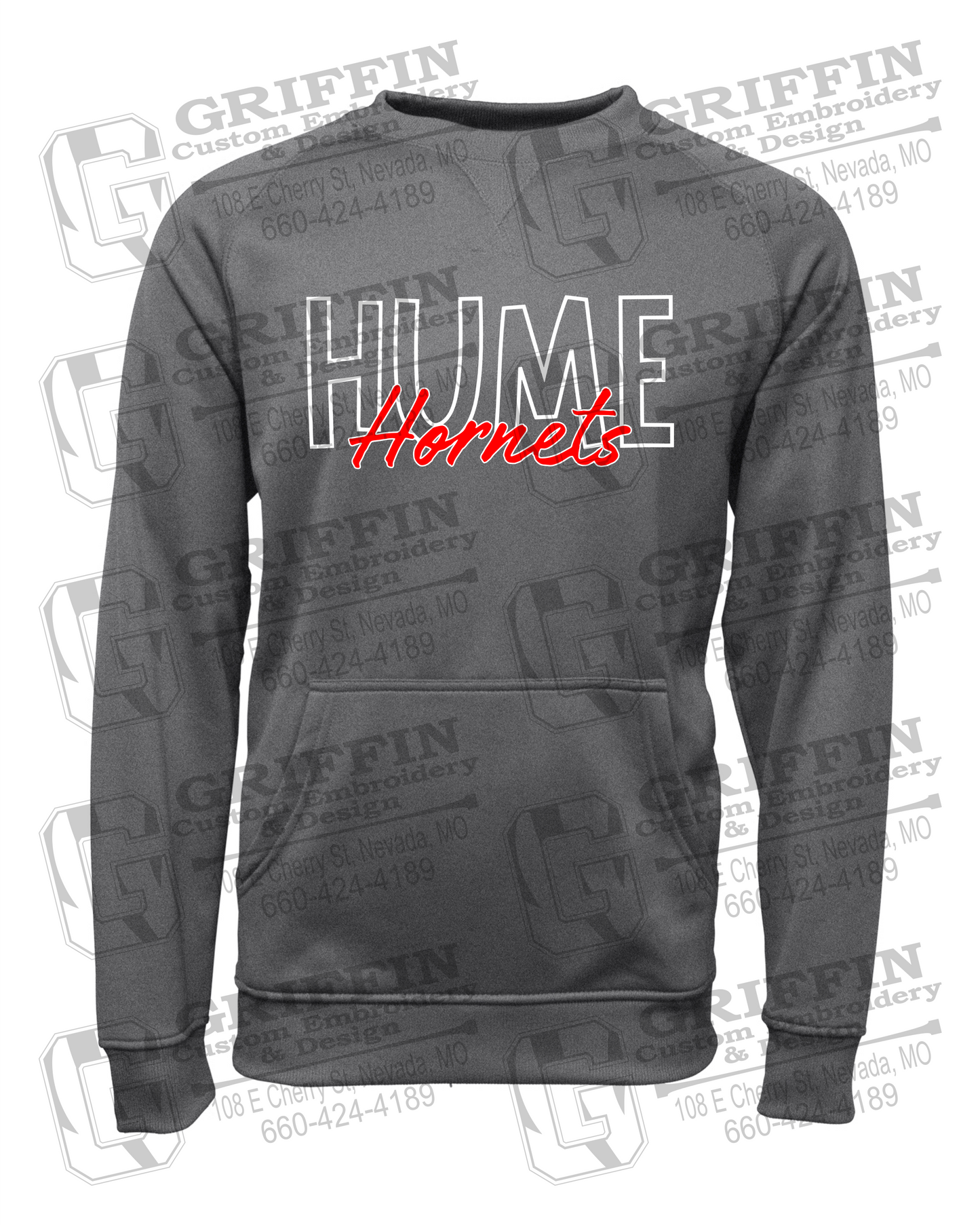 Performance Fleece Sweatshirt - Hume Hornets 24-E