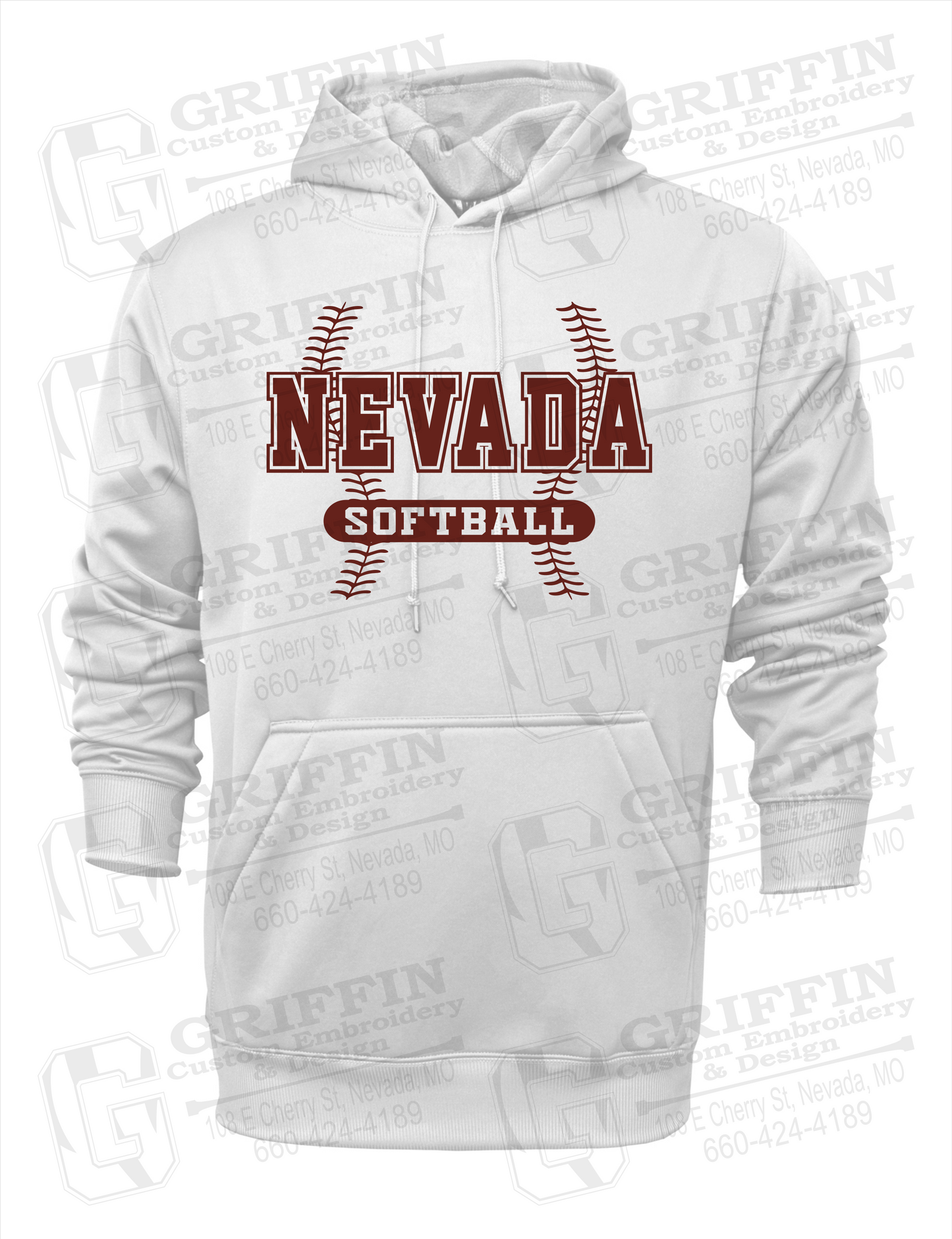 Nevada Tigers 24-E Hoodie - Softball