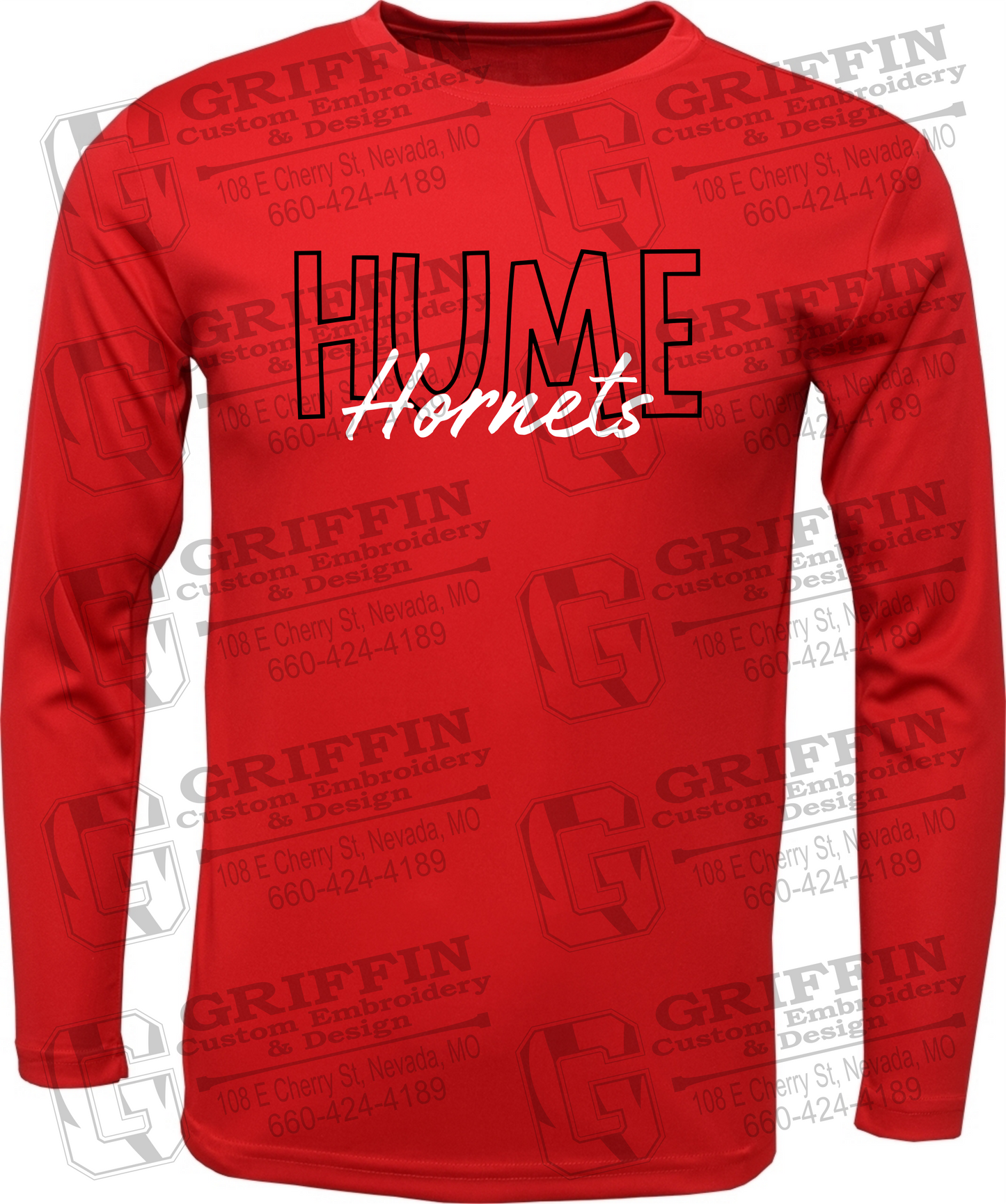 Dry-Fit Long Sleeve T-Shirt - Hume Hornets 24-E