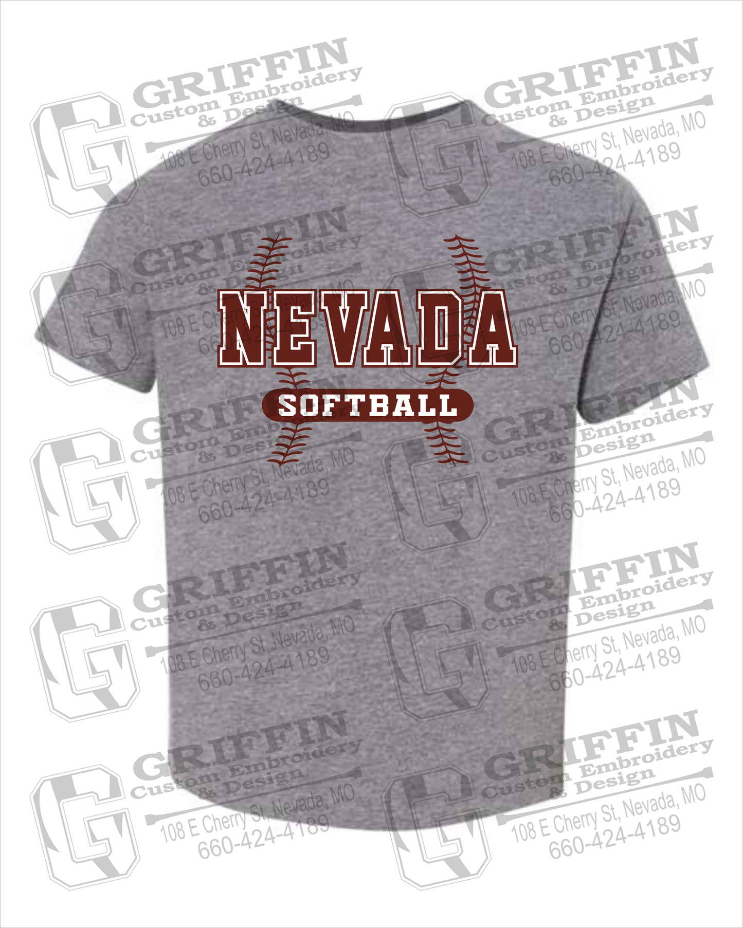Nevada Tigers 24-E Toddler/Infant T-Shirt - Softball
