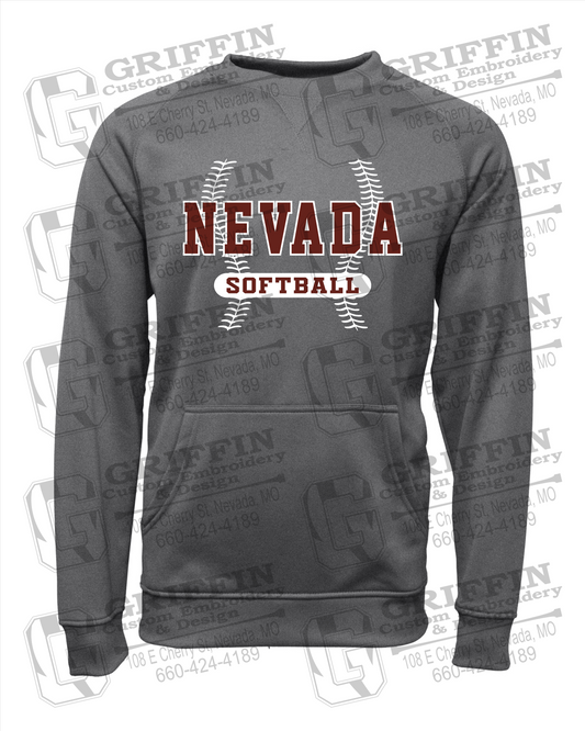 Nevada Tigers 24-E Youth Sweatshirt - Softball