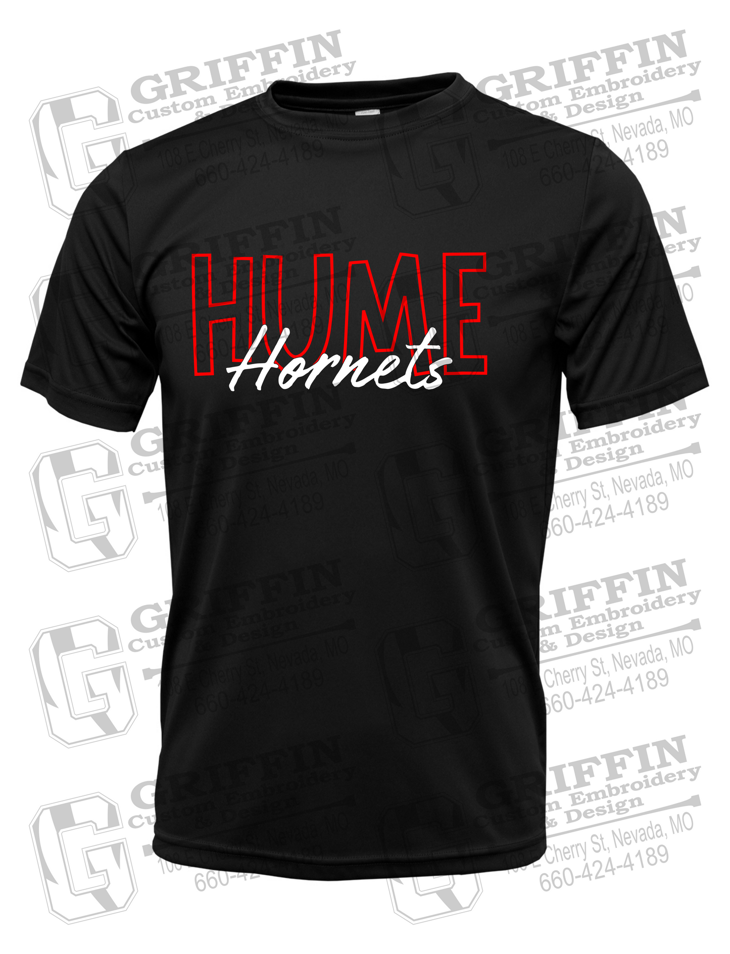 Dry-Fit Short Sleeve T-Shirt - Hume Hornets 24-E