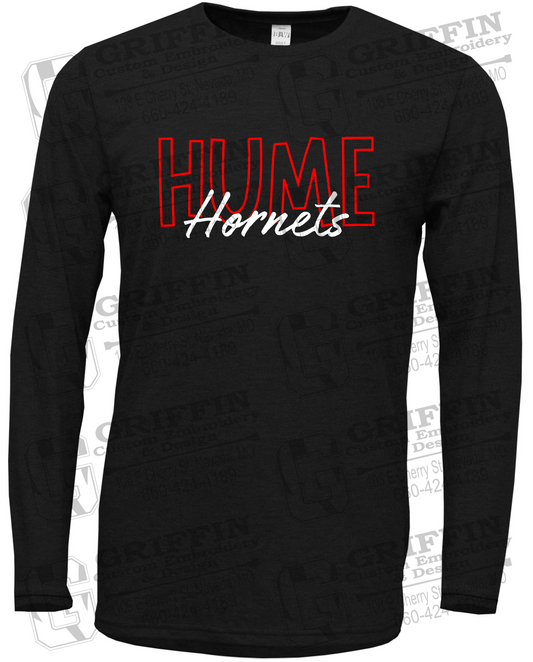 Soft-Tek Long Sleeve T-Shirt - Hume Hornets 24-E