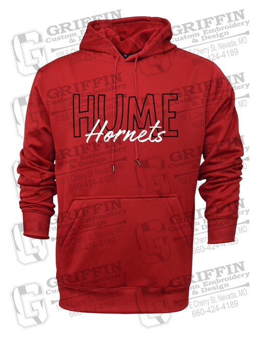 Performance Fleece Hoodie - Hume Hornets 24-E