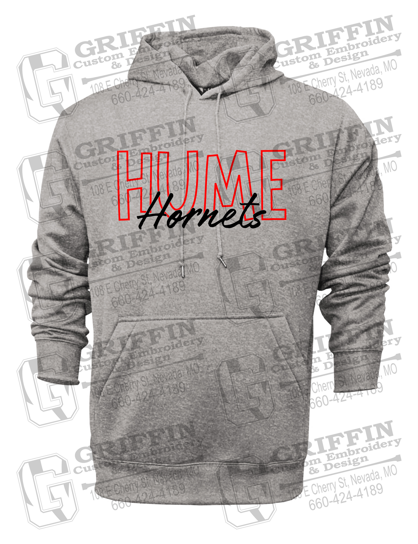 Performance Fleece Hoodie - Hume Hornets 24-E