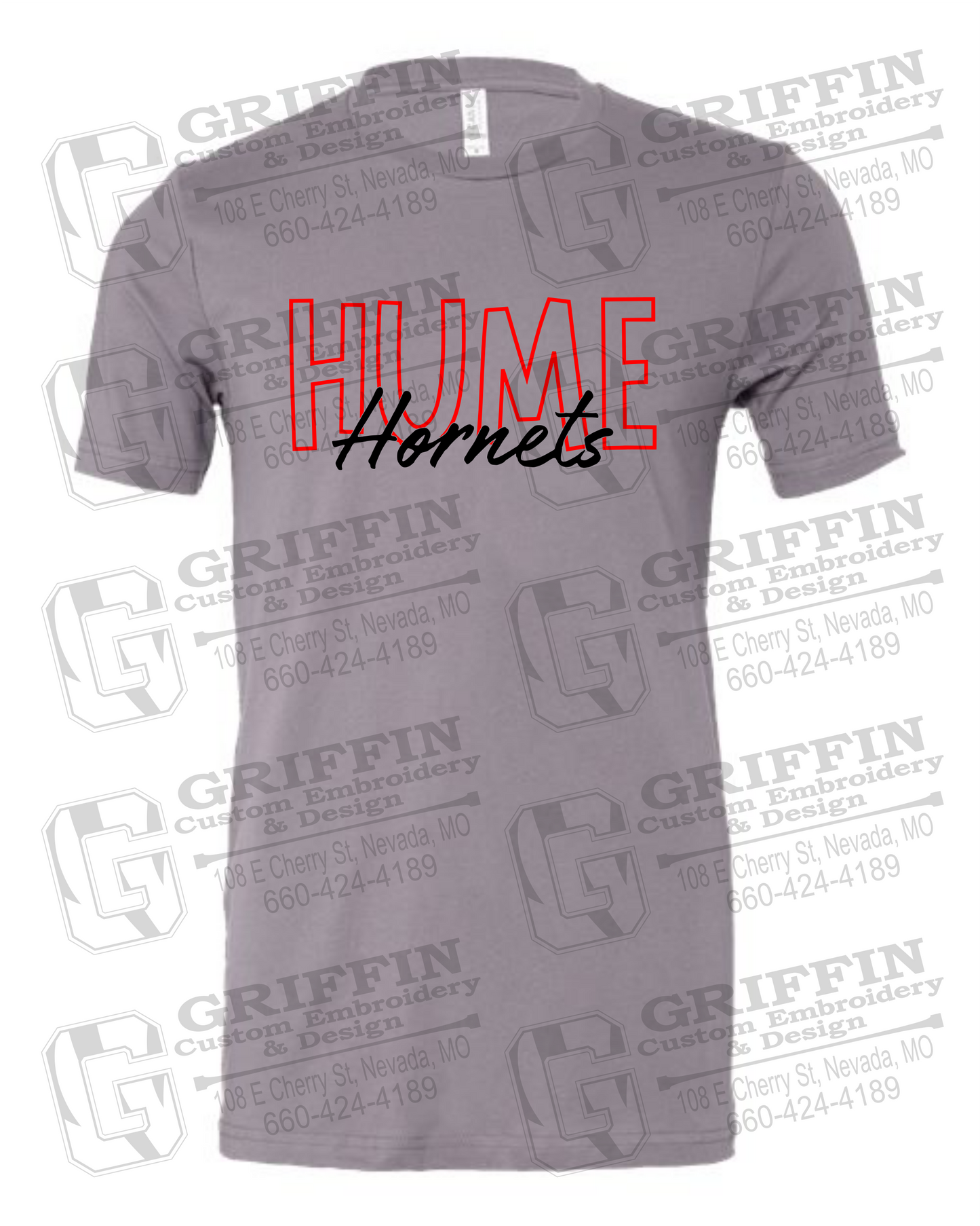 Cotton Short Sleeve T-Shirt - Hume Hornets 24-E