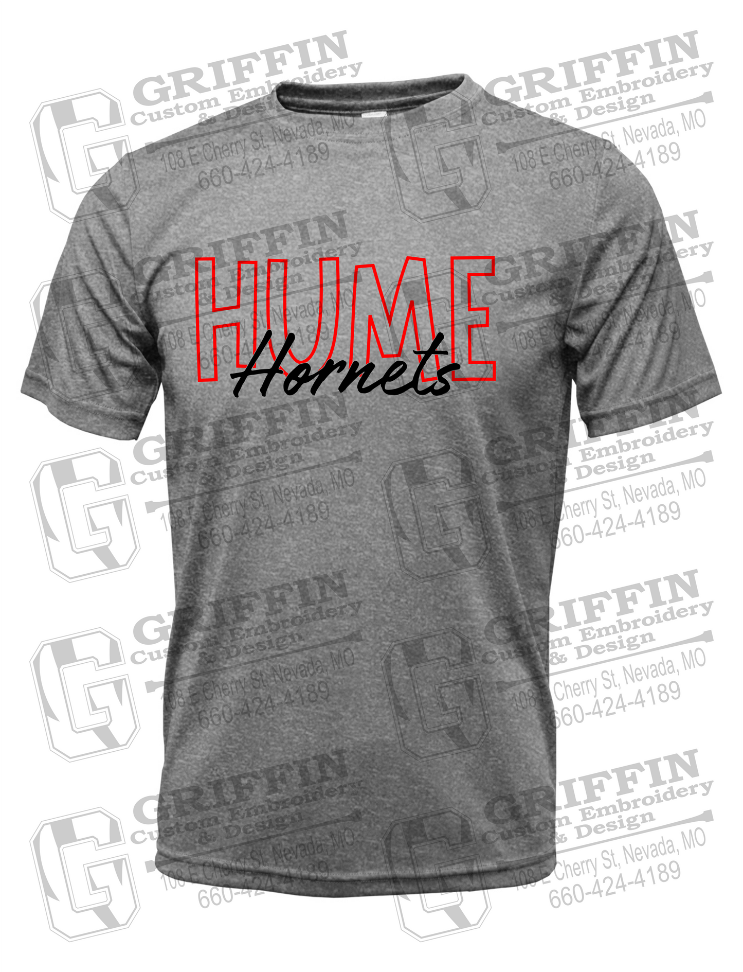 Dry-Fit Short Sleeve T-Shirt - Hume Hornets 24-E