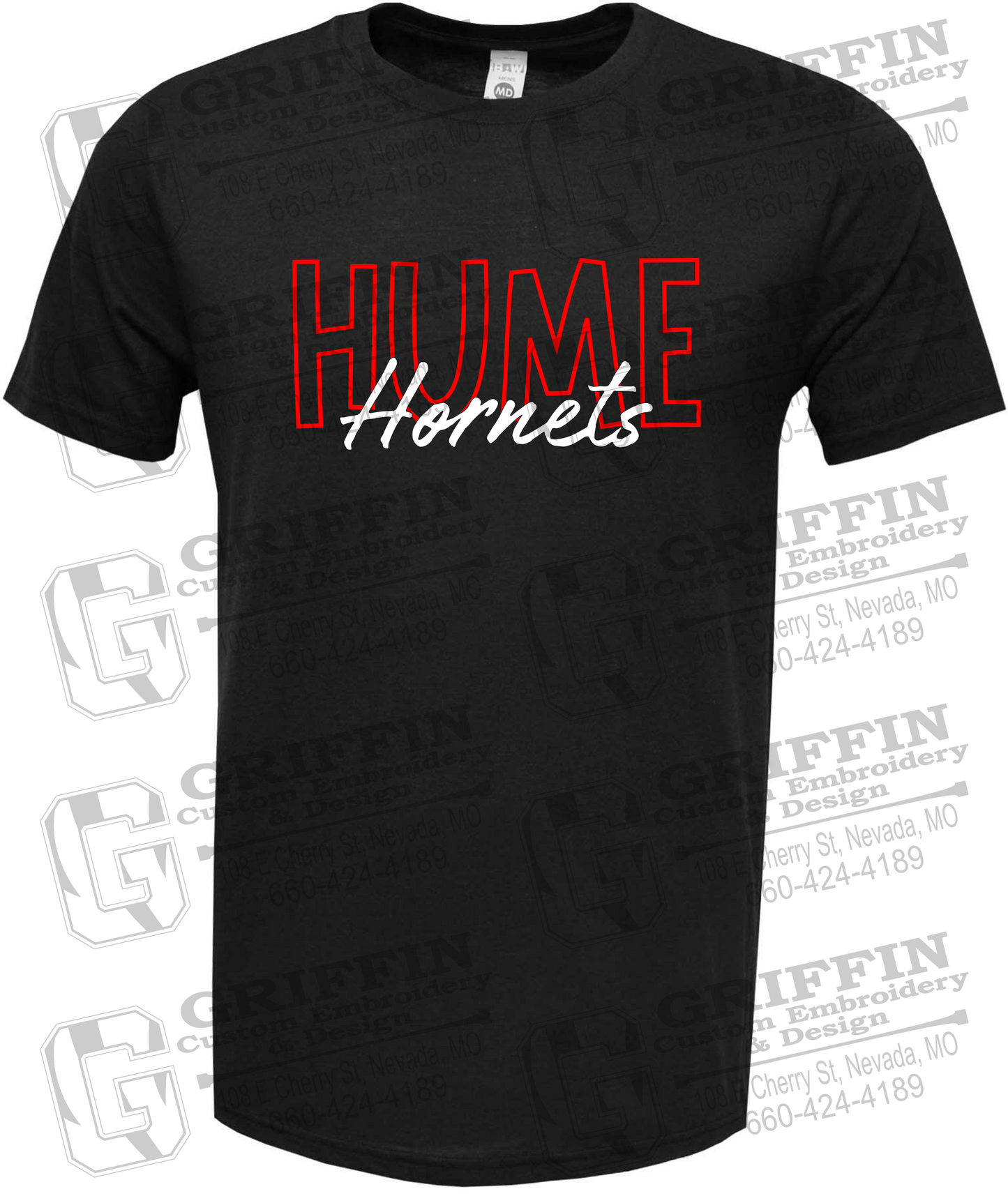 Soft-Tek Short Sleeve T-Shirt - Hume Hornets 24-E