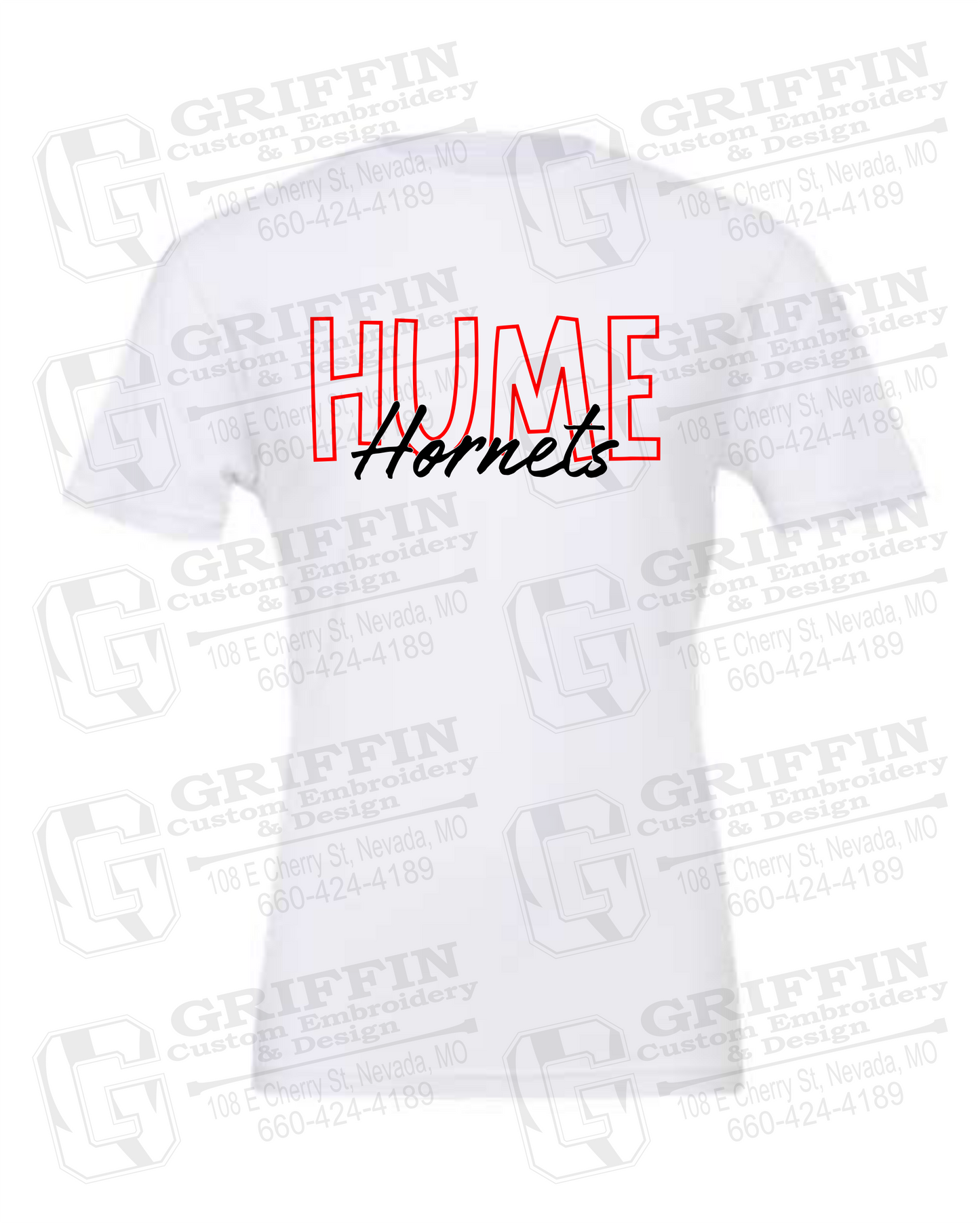 Cotton Short Sleeve T-Shirt - Hume Hornets 24-E