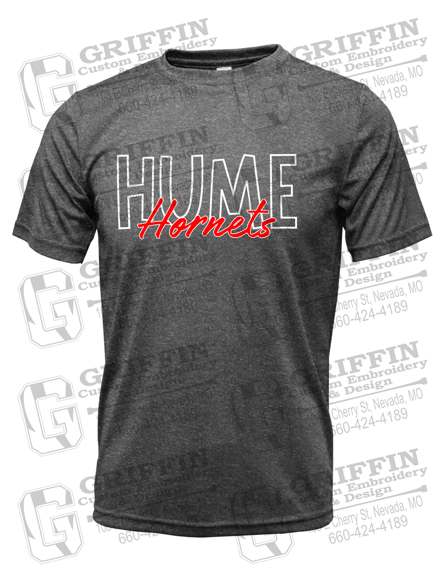 Dry-Fit Short Sleeve T-Shirt - Hume Hornets 24-E