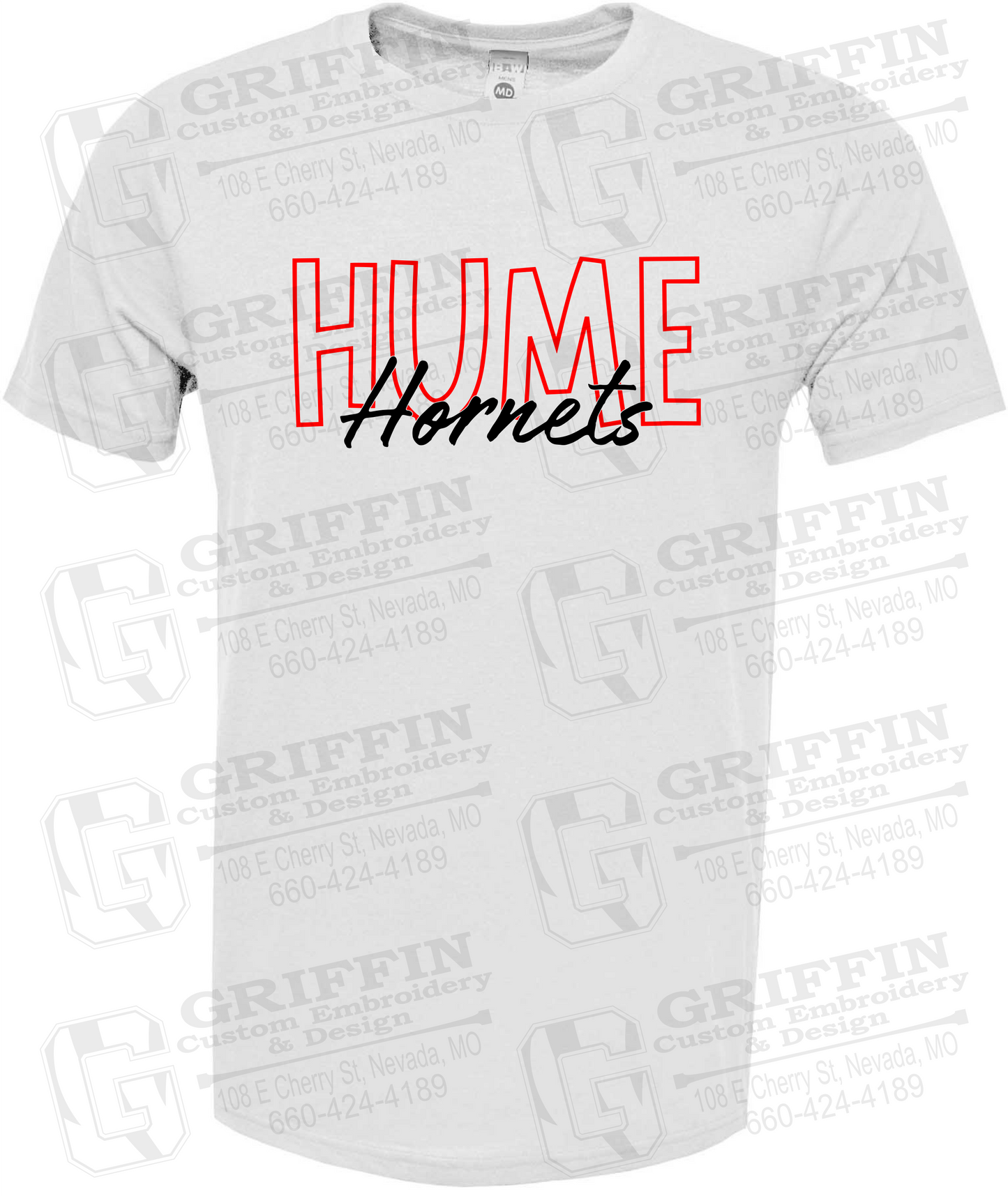 Soft-Tek Short Sleeve T-Shirt - Hume Hornets 24-E