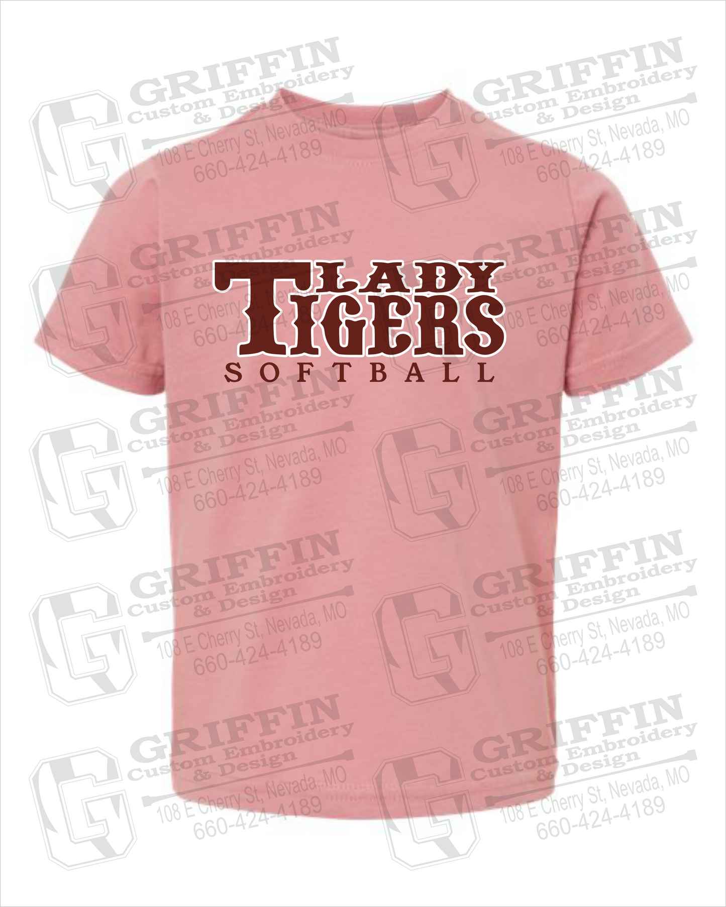 Nevada Tigers 24-F Toddler/Infant T-Shirt - Softball