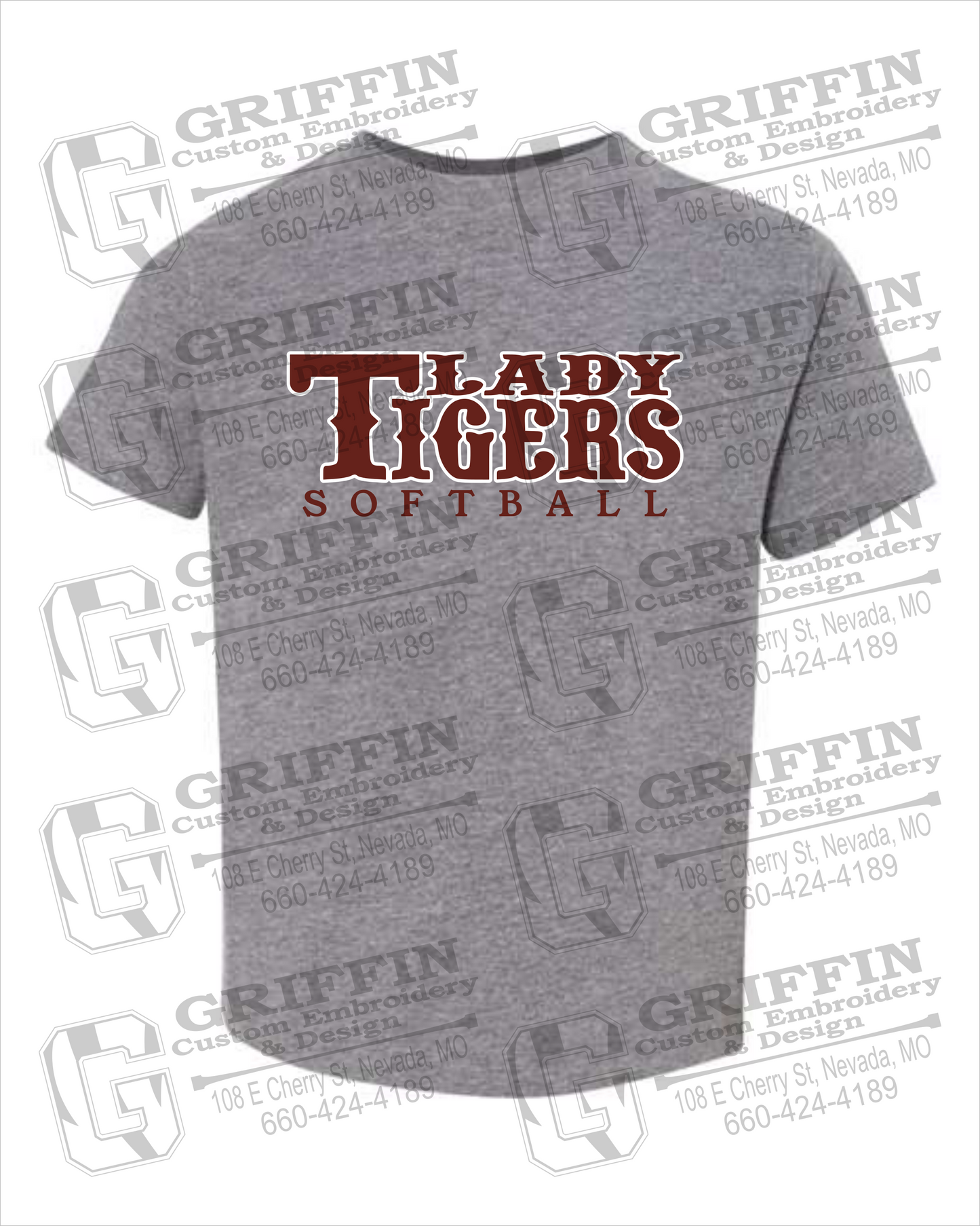 Nevada Tigers 24-F Toddler/Infant T-Shirt - Softball