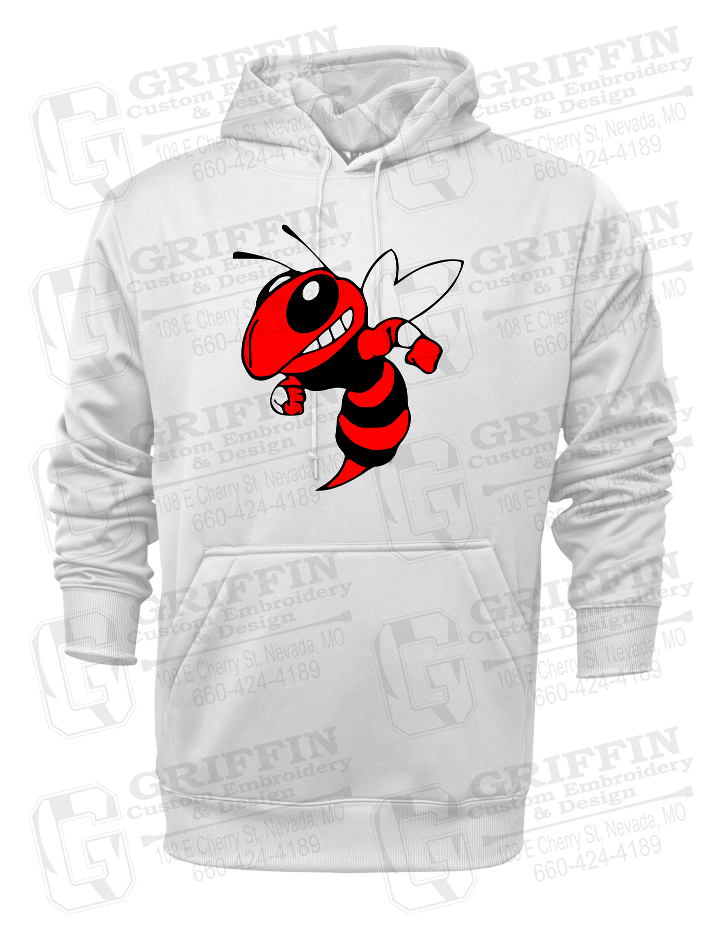 Performance Fleece Hoodie - Hume Hornets 24-F