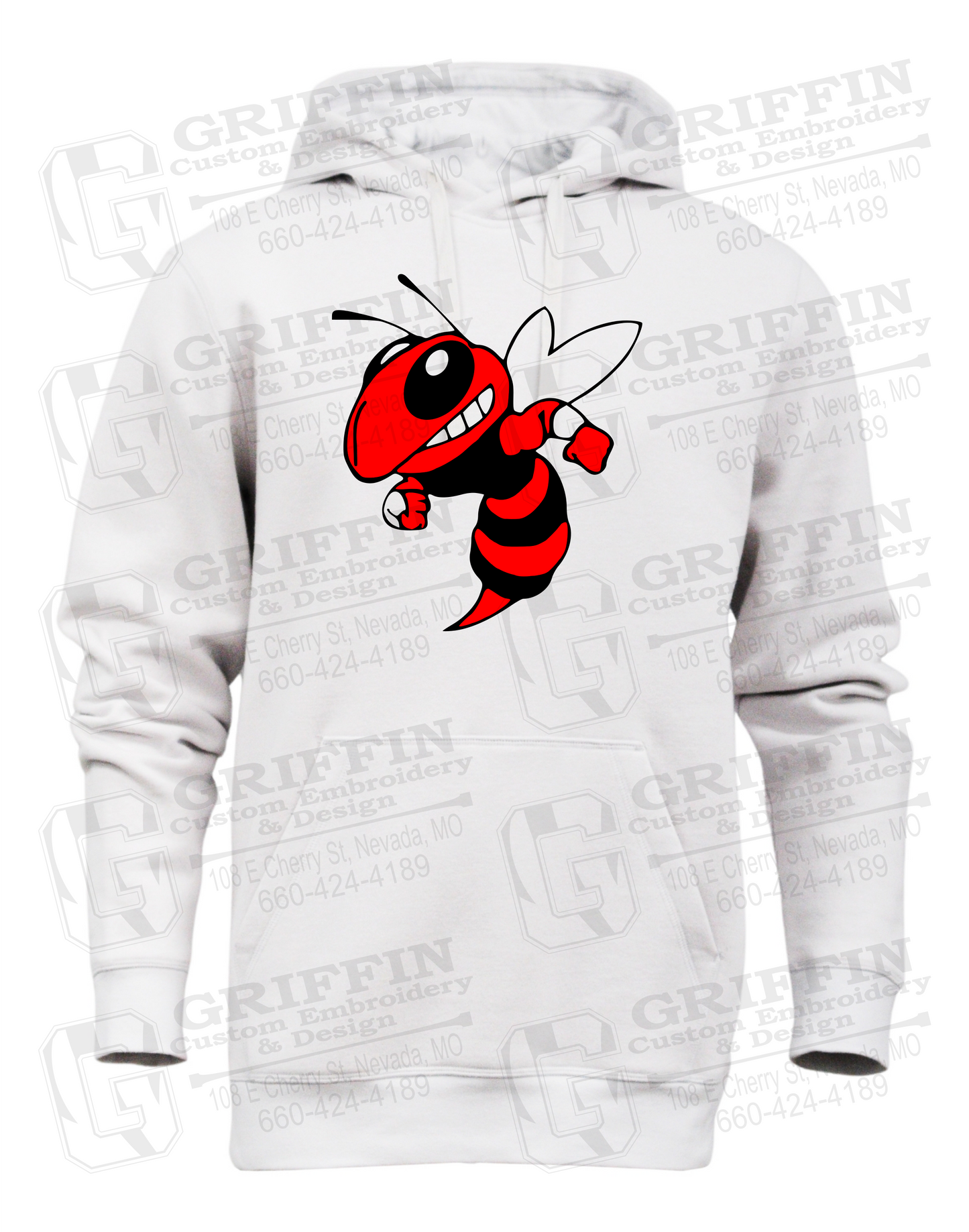 Heavyweight Fleece Hoodie - Hume Hornets 24-F