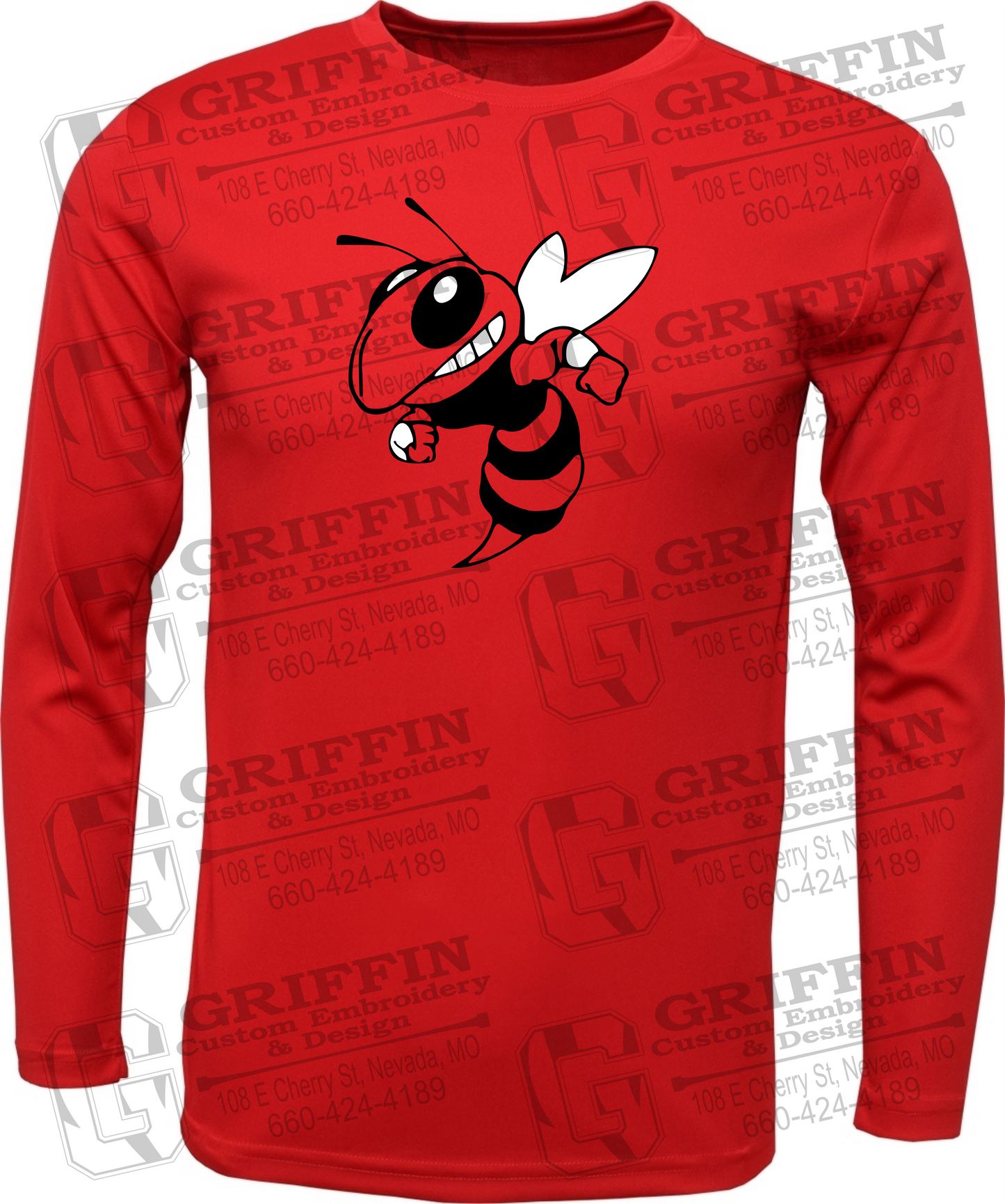 Dry-Fit Long Sleeve T-Shirt - Hume Hornets 24-F