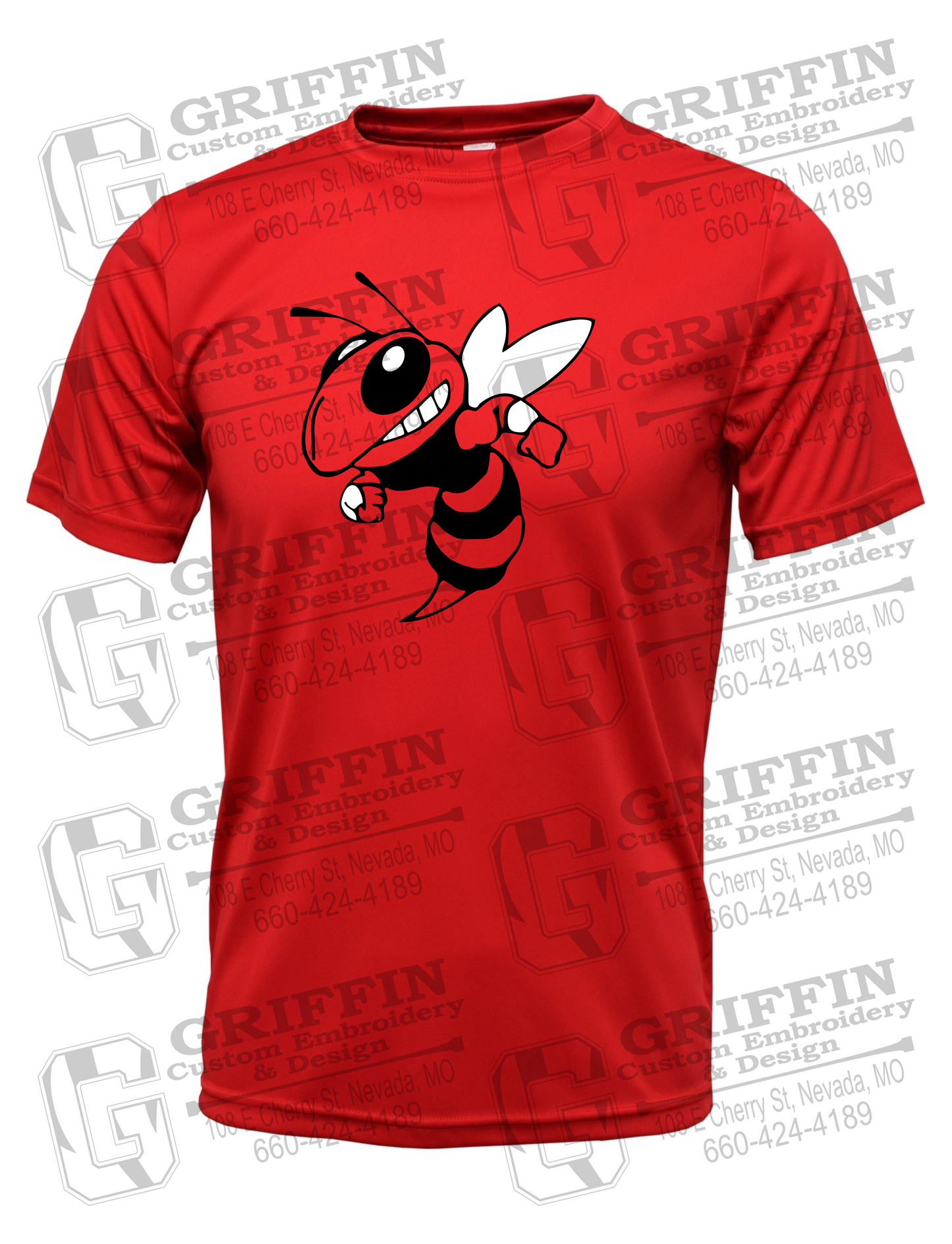 Dry-Fit Short Sleeve T-Shirt - Hume Hornets 24-F