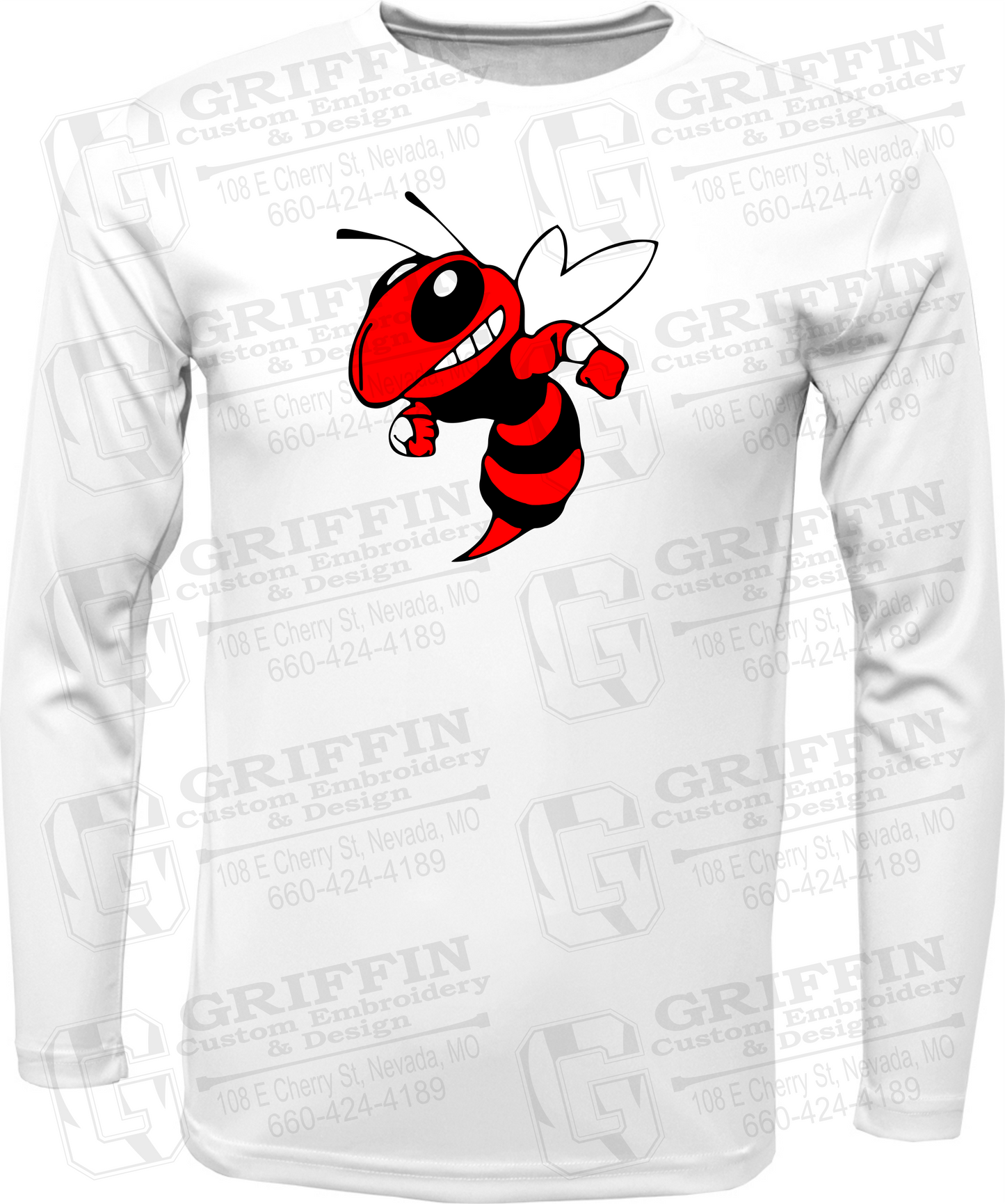 Dry-Fit Long Sleeve T-Shirt - Hume Hornets 24-F