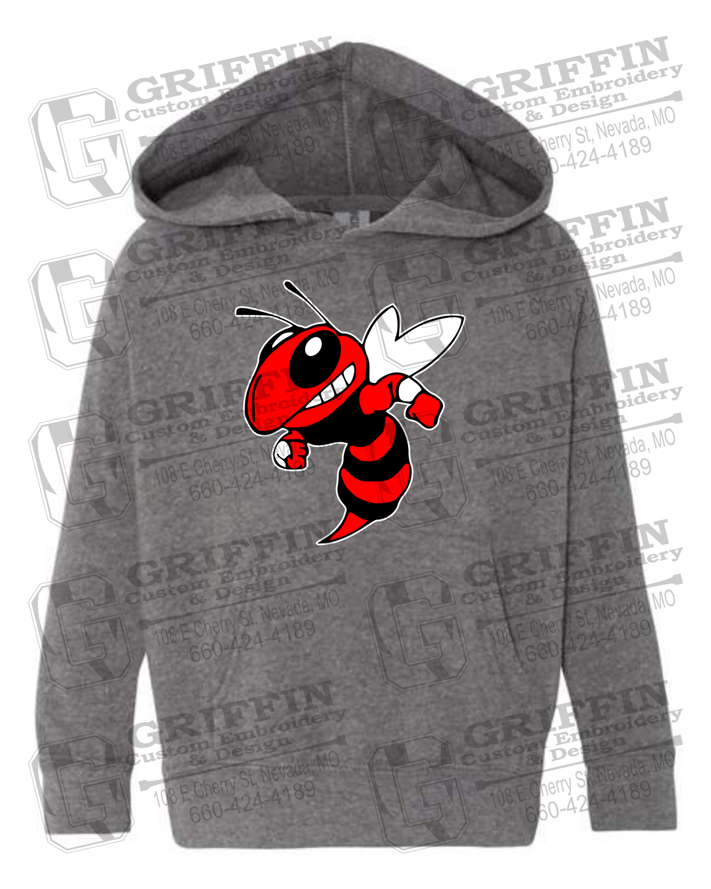 Toddler Hoodie - Hume Hornets 24-F