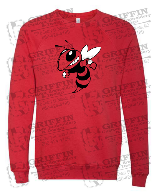 Sponge Fleece Sweatshirt - Hume Hornets 24-F