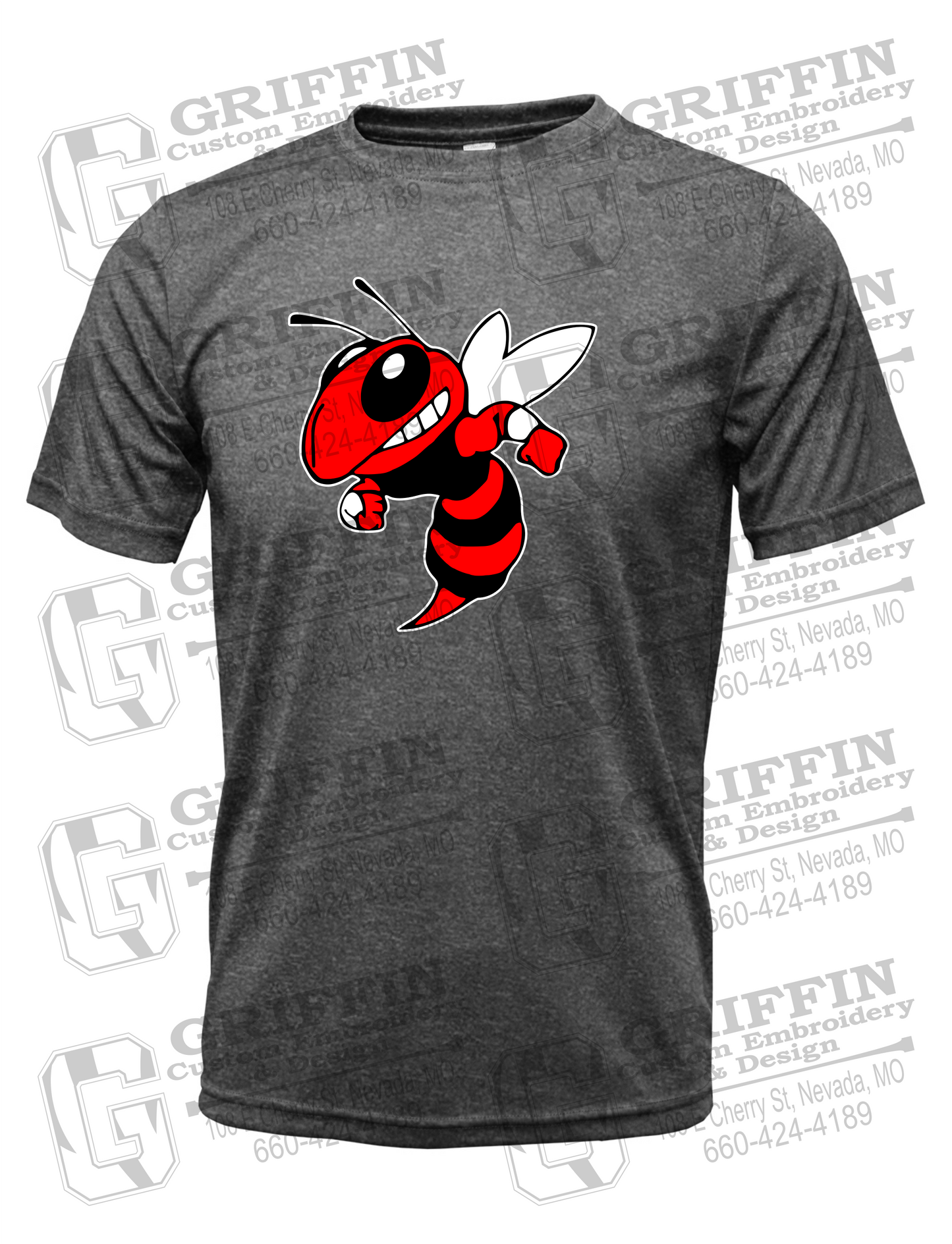 Dry-Fit Short Sleeve T-Shirt - Hume Hornets 24-F