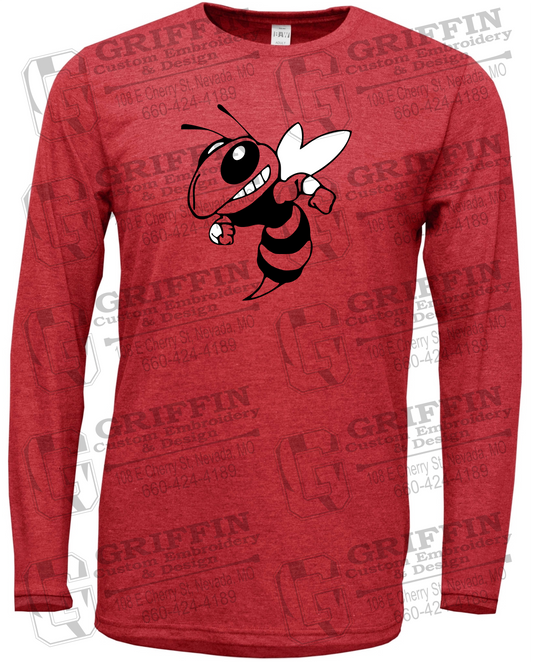 Soft-Tek Long Sleeve T-Shirt - Hume Hornets 24-F