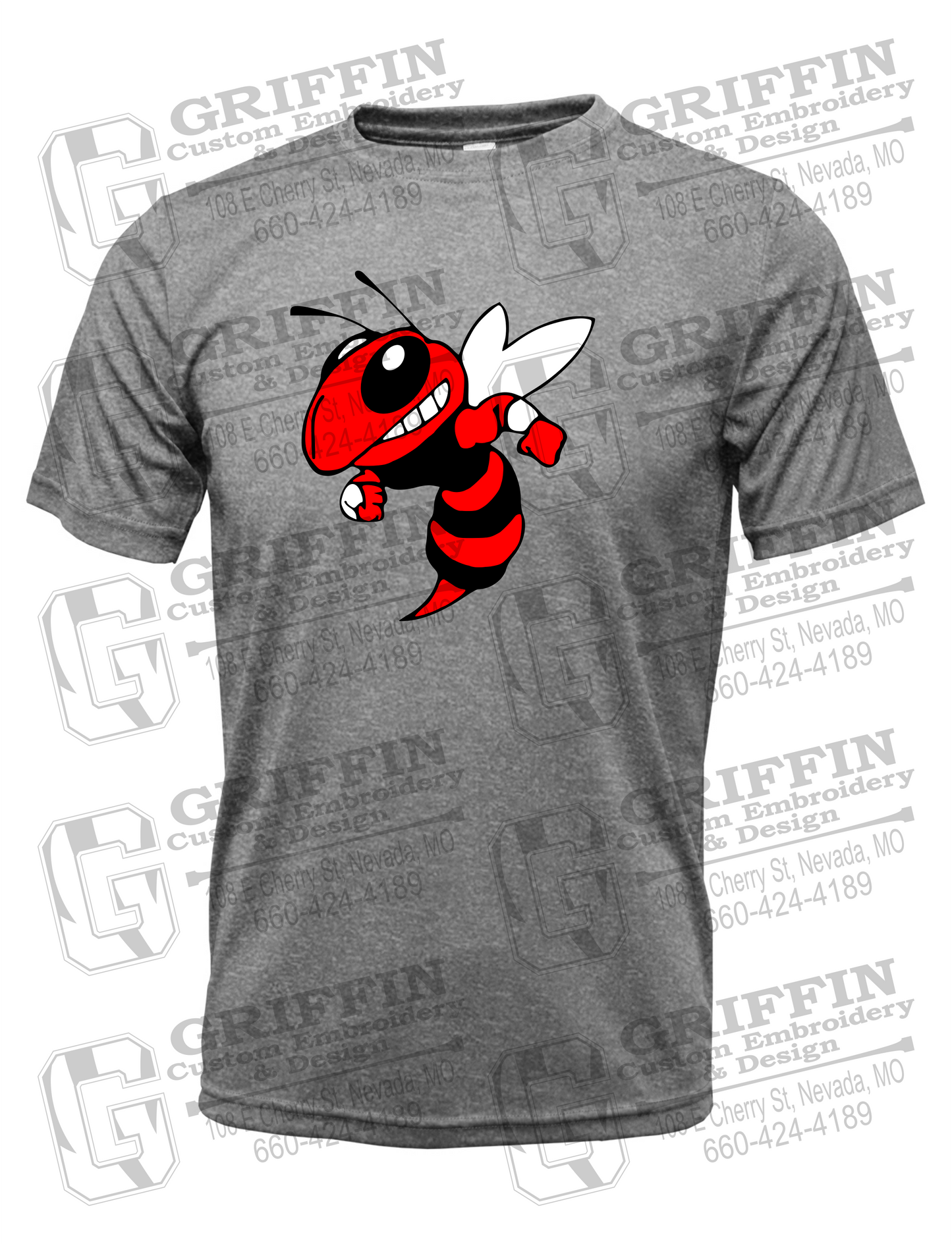 Dry-Fit Short Sleeve T-Shirt - Hume Hornets 24-F