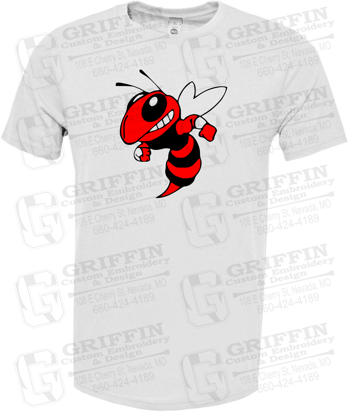 Soft-Tek Short Sleeve T-Shirt - Hume Hornets 24-F