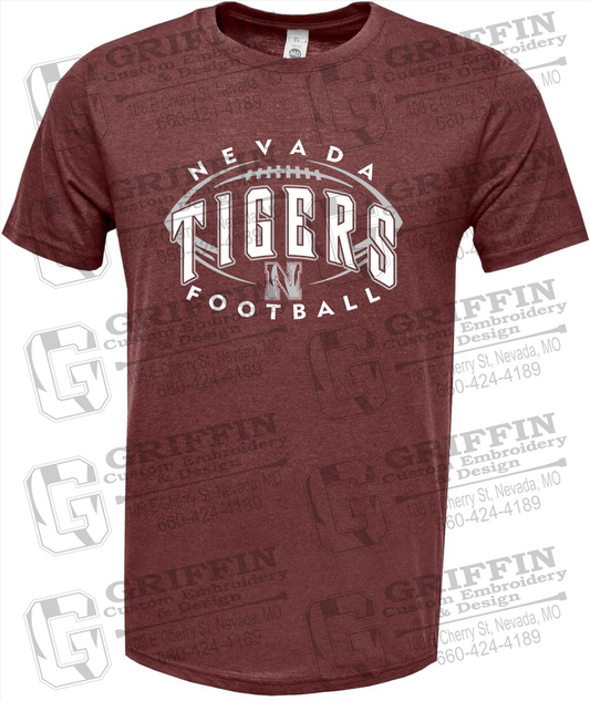 Nevada Tigers 24-G Short Sleeve T-Shirt - Football