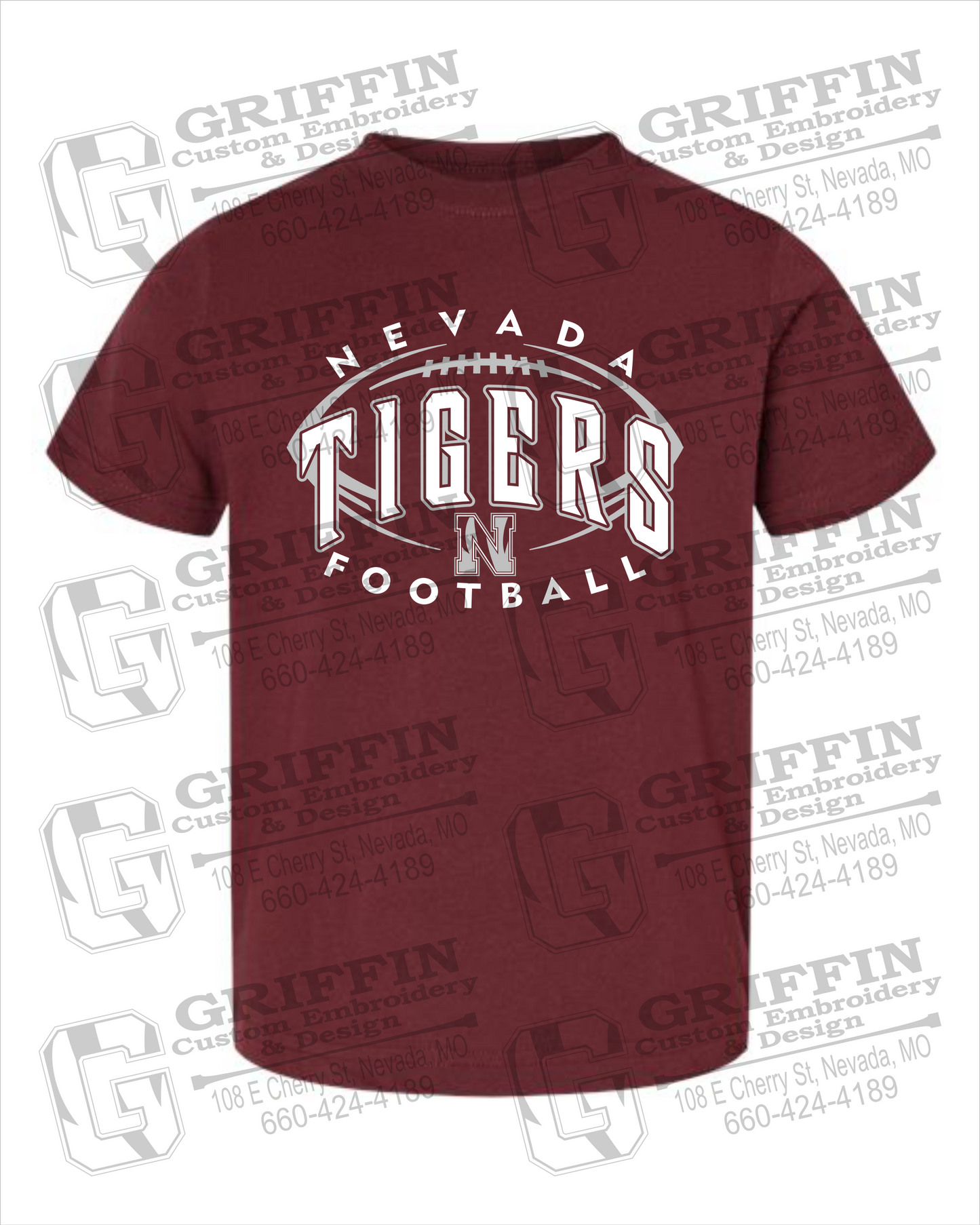 Nevada Tigers 24-G Toddler/Infant T-Shirt - Football