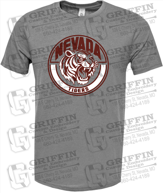 Soft-Tek Short Sleeve T-Shirt - Nevada Tigers 24-H