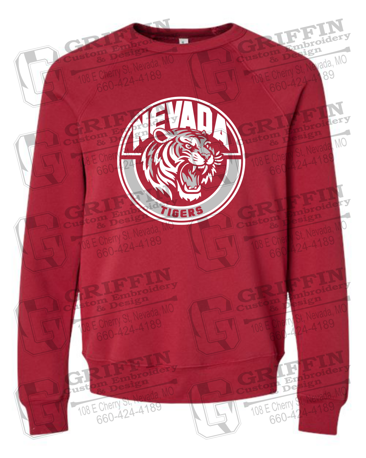 Sponge Fleece Sweatshirt - Nevada Tigers 24-H