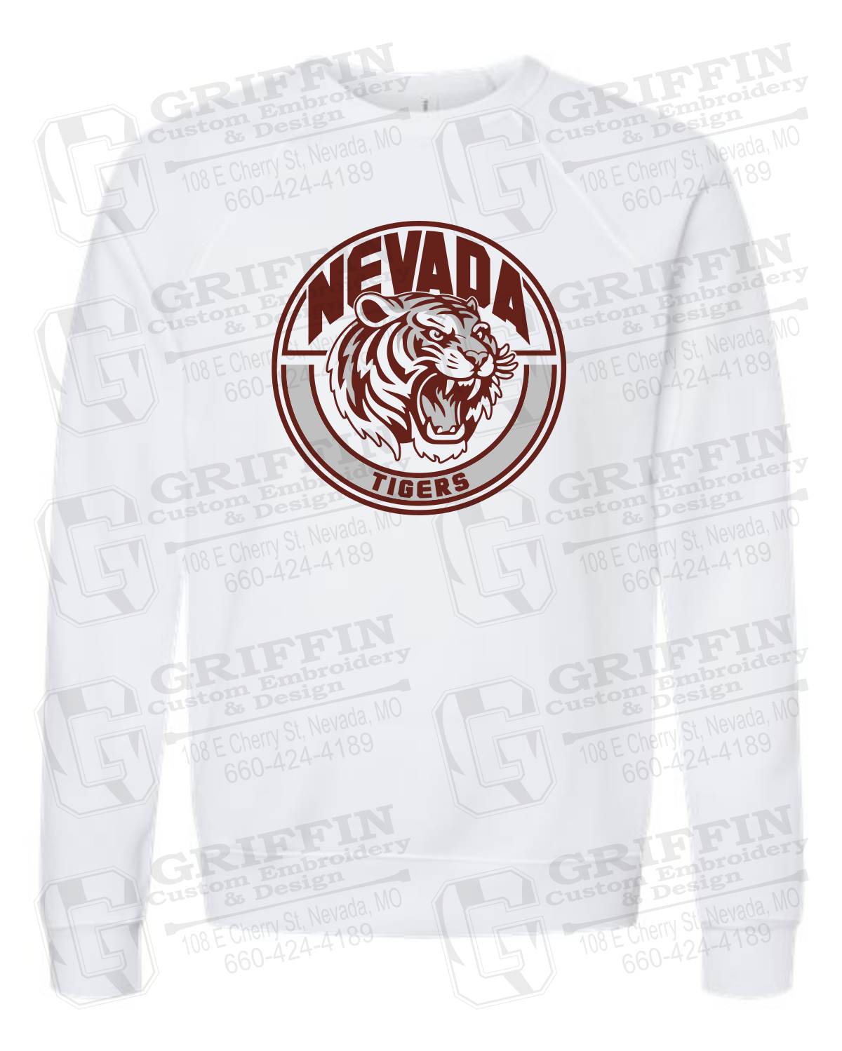 Sponge Fleece Sweatshirt - Nevada Tigers 24-H
