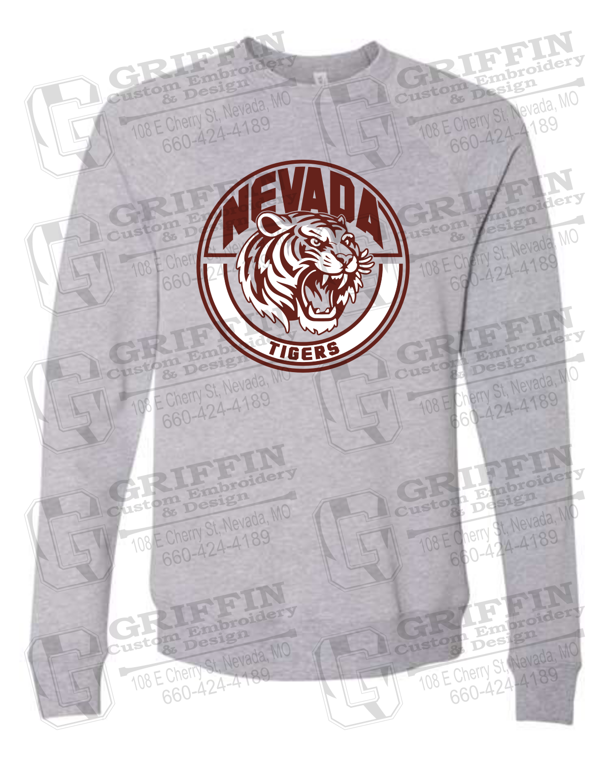 Sponge Fleece Sweatshirt - Nevada Tigers 24-H
