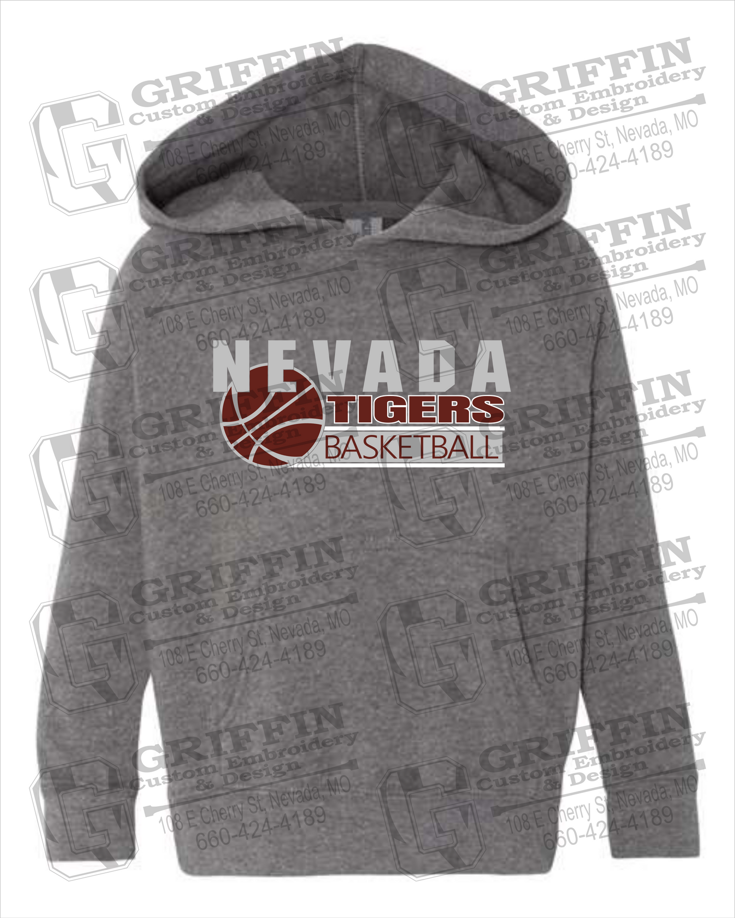 Nevada Tigers 24-I Toddler Hoodie - Basketball