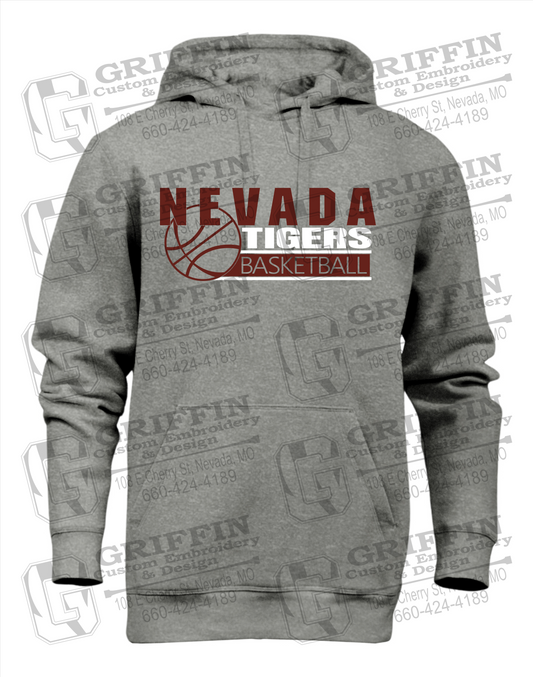 Nevada Tigers 24-I Youth Heavyweight Hoodie - Basketball