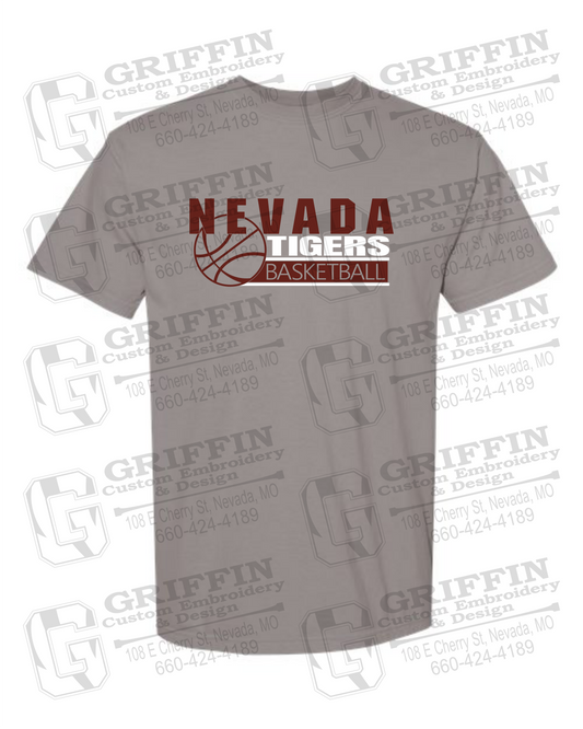 Comfort Colors Short Sleeve T-Shirt - Basketball - Nevada Tigers 24-I