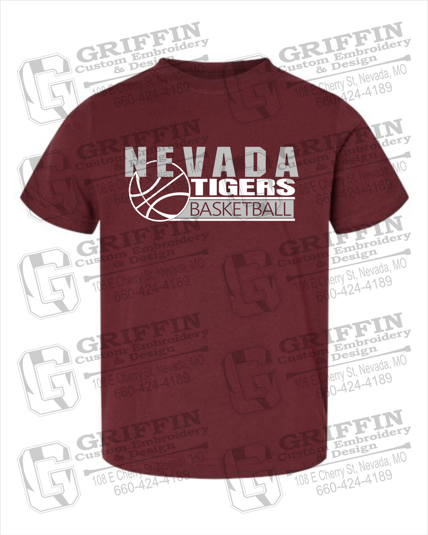 Nevada Tigers 24-I Toddler/Infant T-Shirt - Basketball