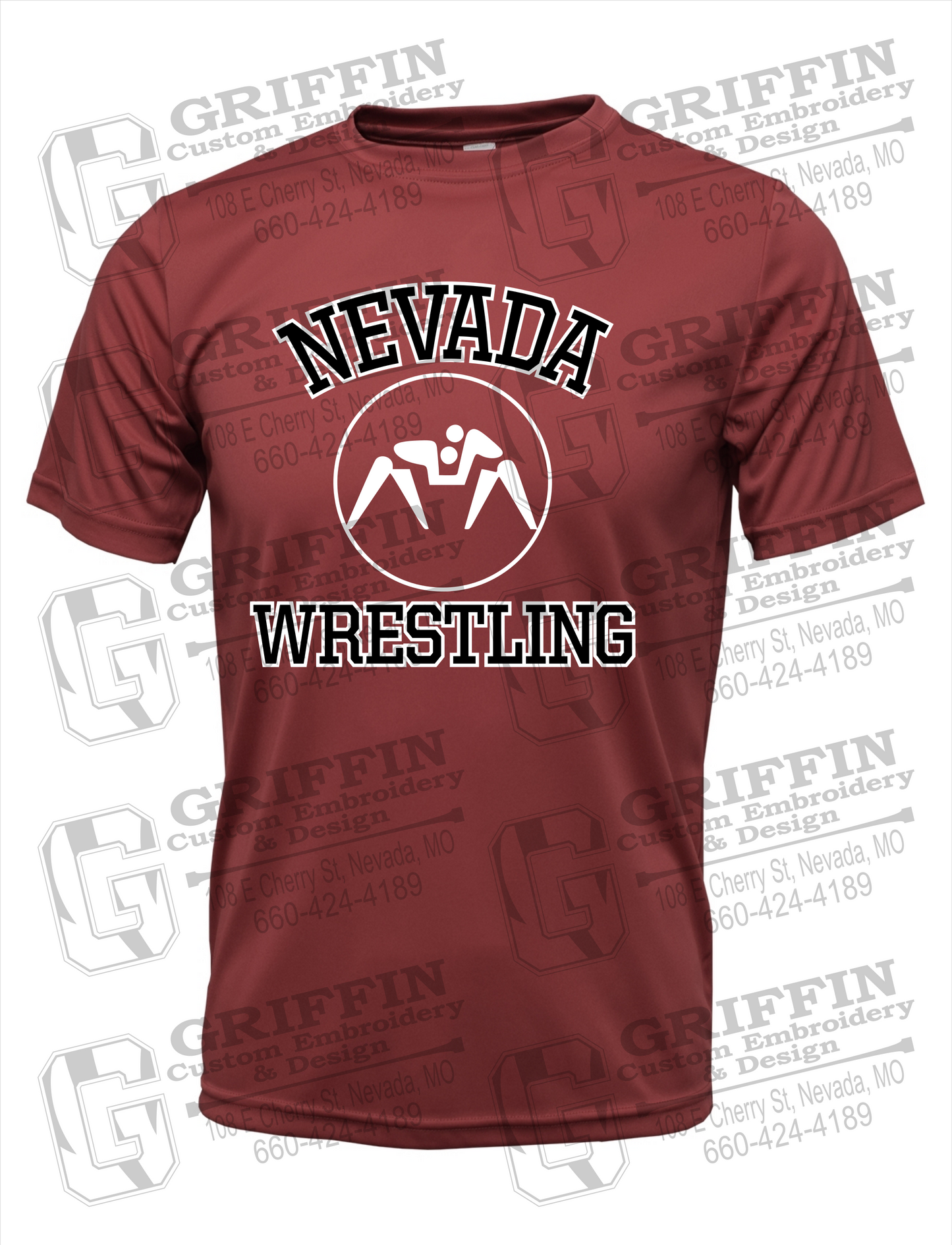Nevada Tigers 24-J Dry-Fit T-Shirt - Wrestling
