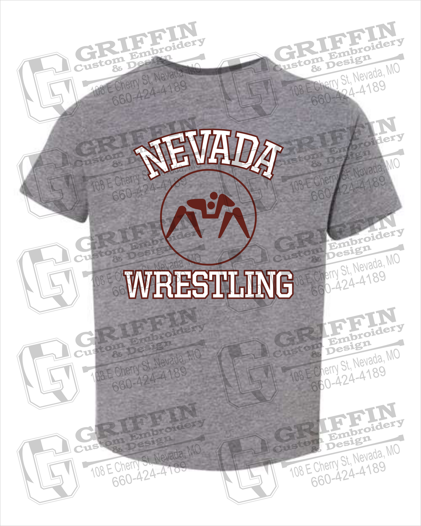 Nevada Tigers 24-J Toddler/Infant T-Shirt - Wrestling