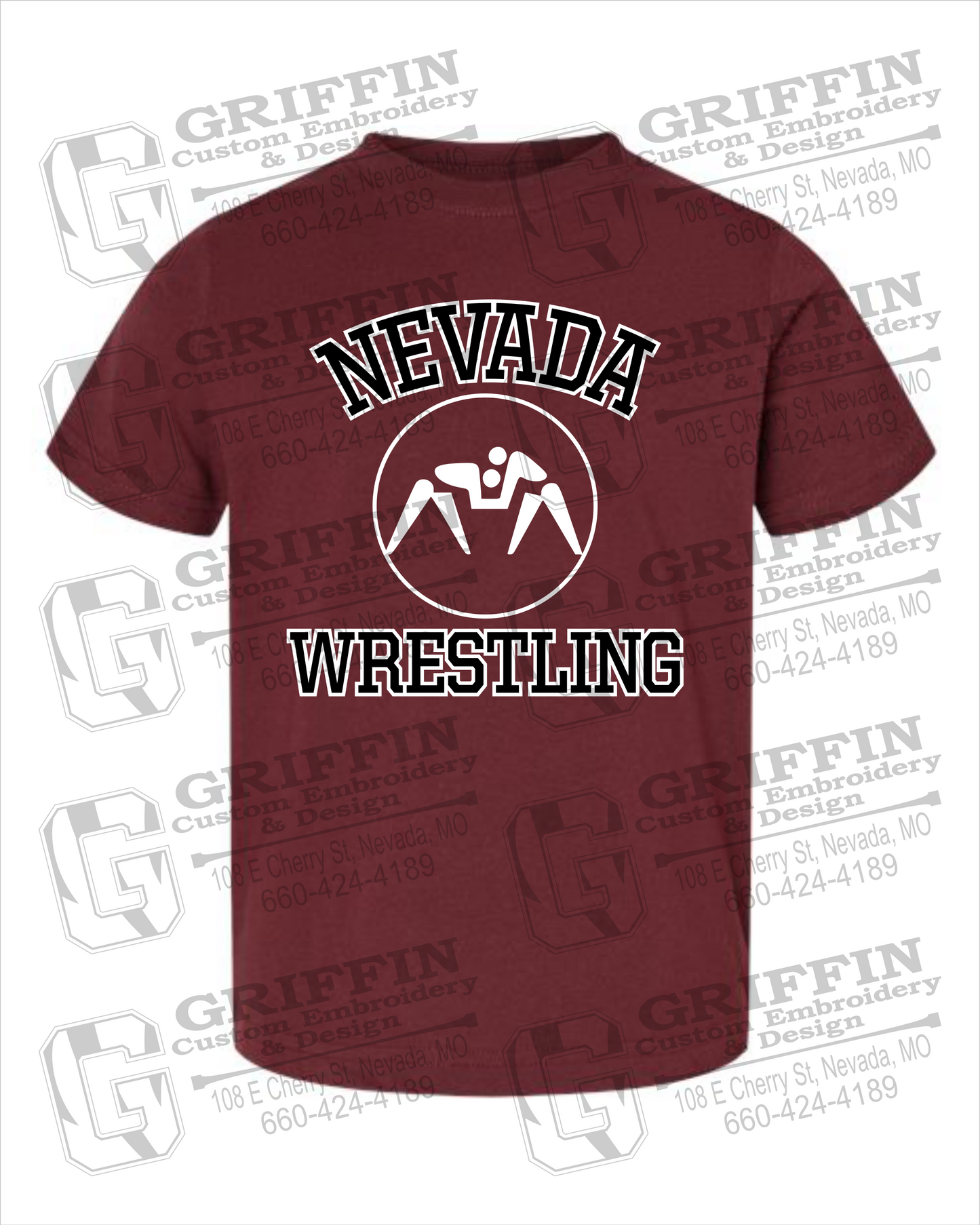 Nevada Tigers 24-J Toddler/Infant T-Shirt - Wrestling