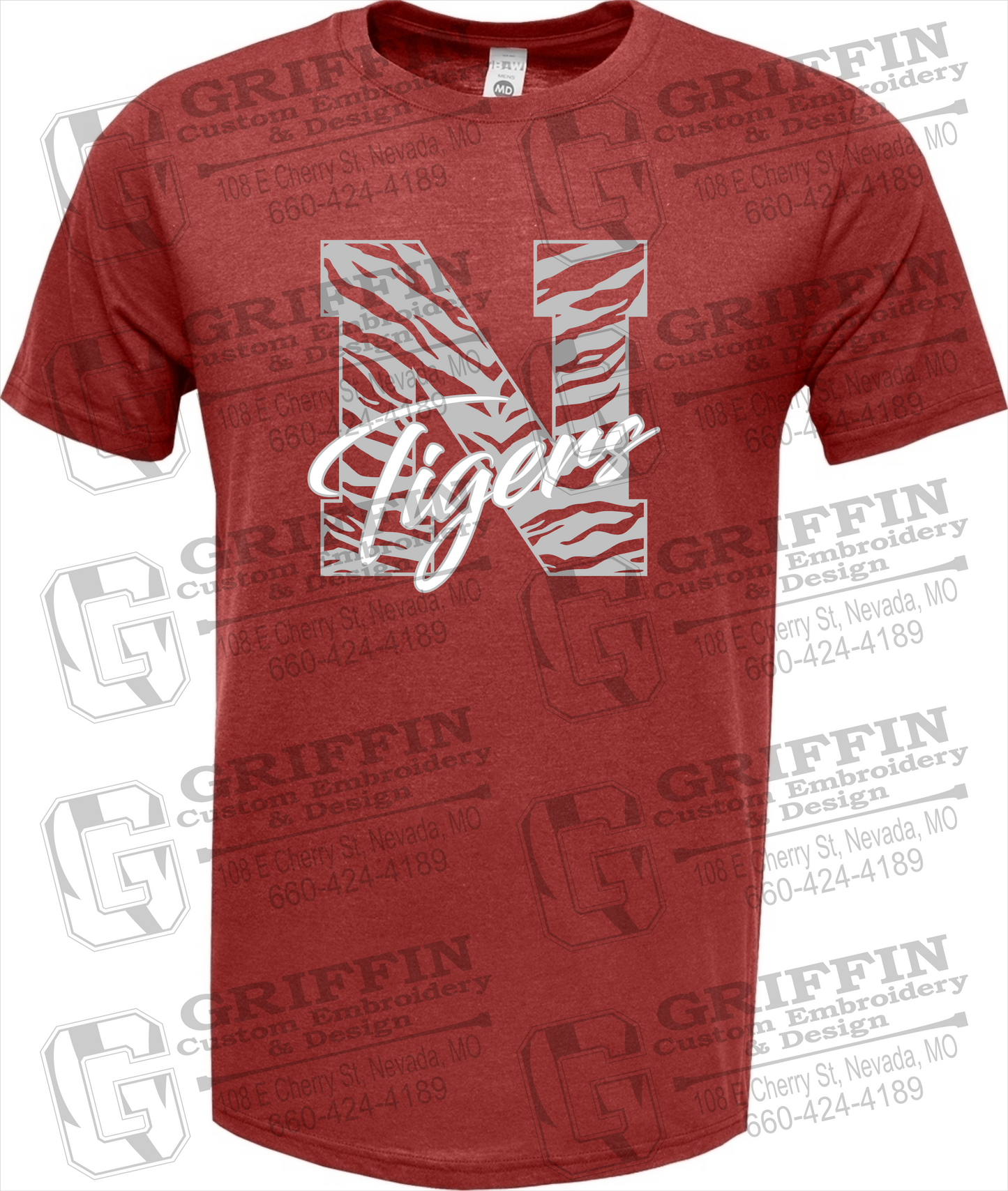 Nevada Tigers 24-K Short Sleeve T-Shirt